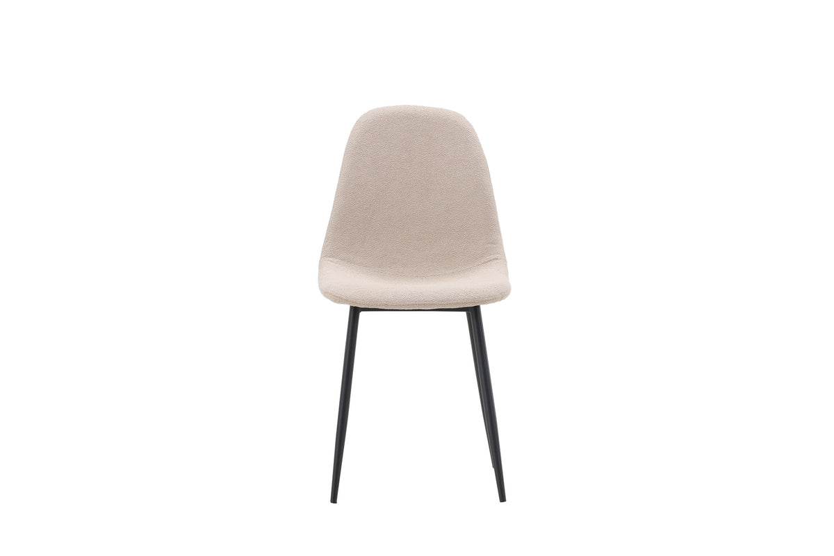 Polar Esszimmerstuhl in Beige präsentiert im Onlineshop von KAQTU Design AG. Stuhl ist von Venture Home