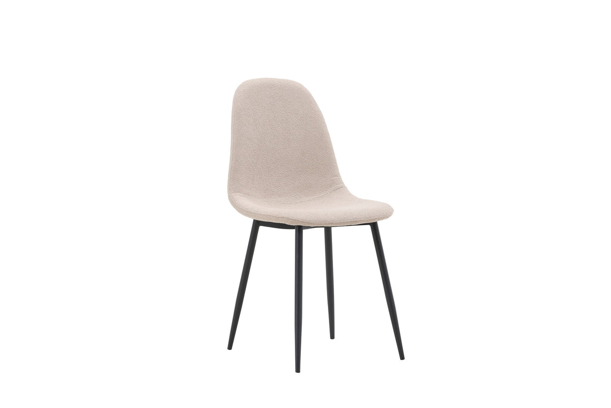 Polar Esszimmerstuhl in Beige präsentiert im Onlineshop von KAQTU Design AG. Stuhl ist von Venture Home
