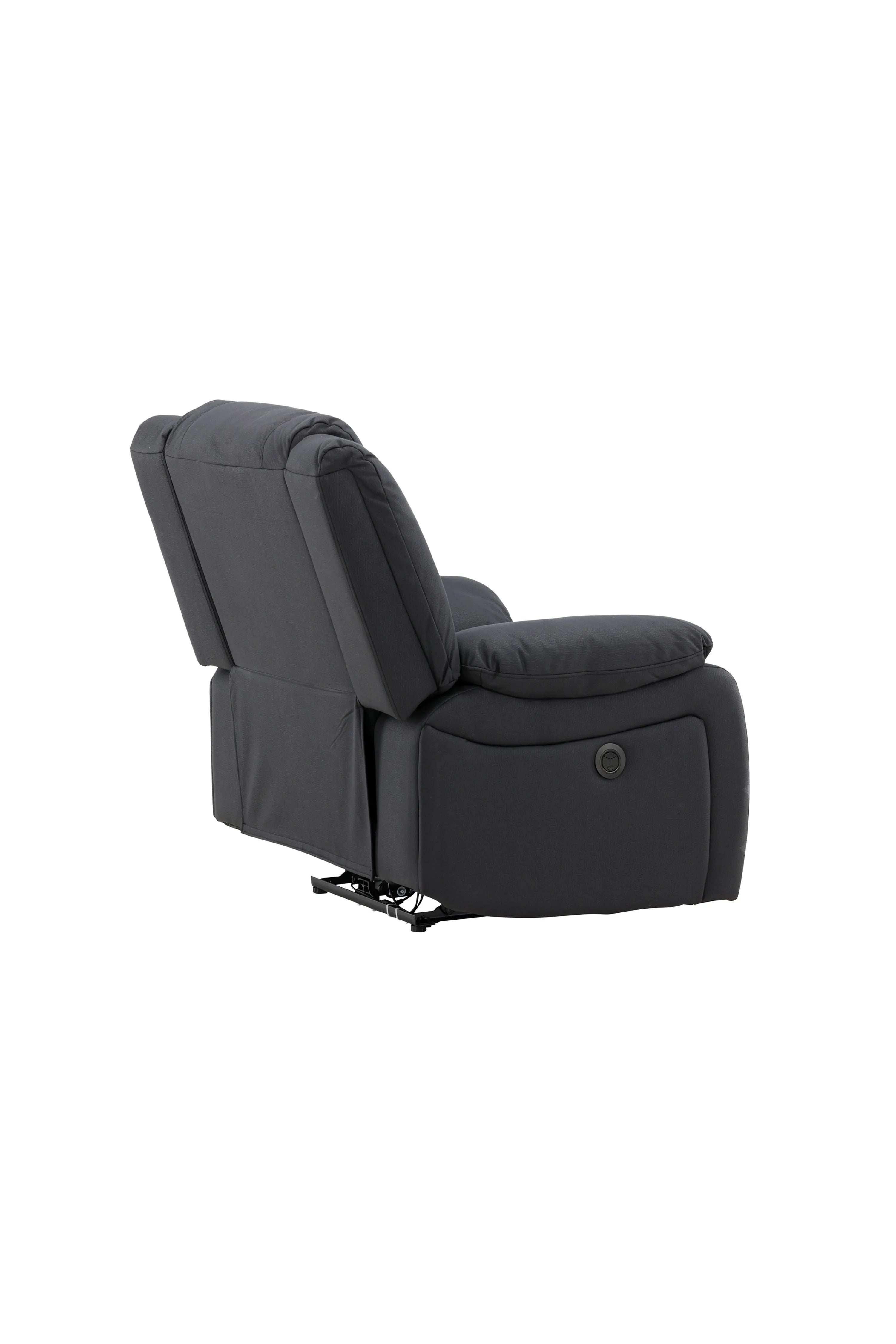 Liegestuhl in Schwarz präsentiert im Onlineshop von KAQTU Design AG. Gartenstuhl mit Armlehnen ist von Venture Home