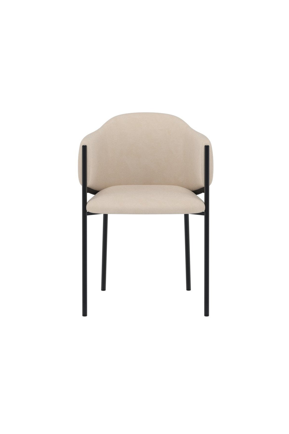 Evelina Esszimmerstuhl in Beige präsentiert im Onlineshop von KAQTU Design AG. Stuhl ist von Venture Home