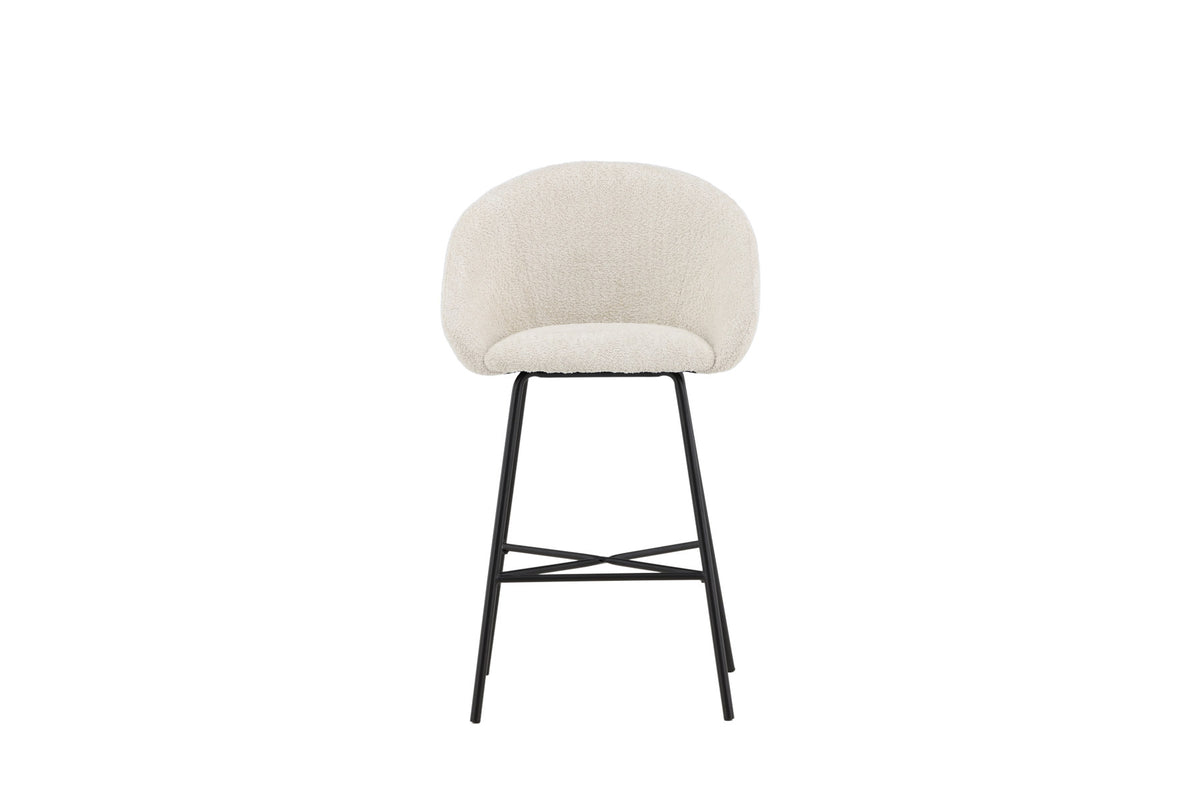 Velvet Barstuhl in Weiss präsentiert im Onlineshop von KAQTU Design AG. Barstuhl ist von Venture Home