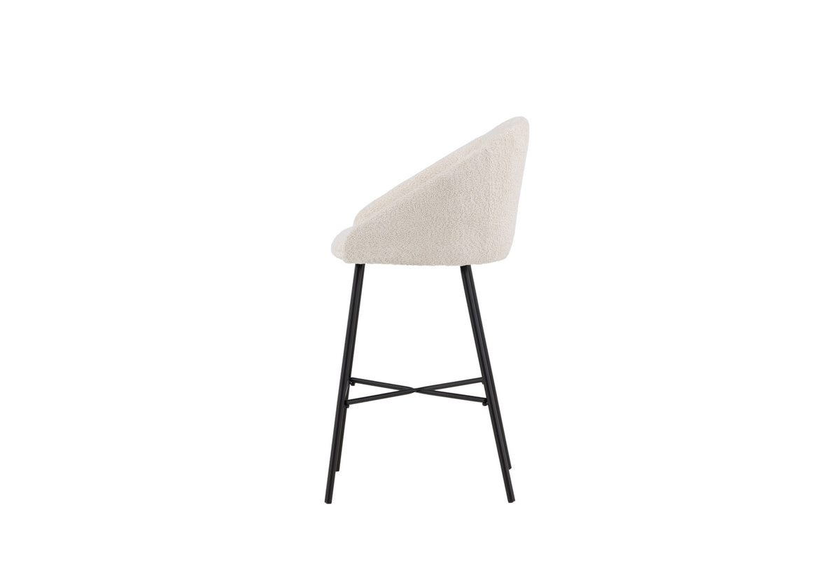 Velvet Barstuhl in Weiss präsentiert im Onlineshop von KAQTU Design AG. Barstuhl ist von Venture Home