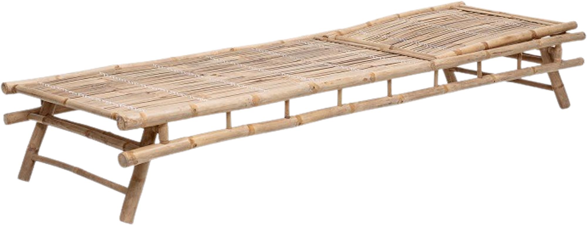 Das Sole Tagesbett von Bloomingville aus natürlichem Bambus bietet stilvollen Komfort und fügt sich harmonisch in jedes Ambiente ein.