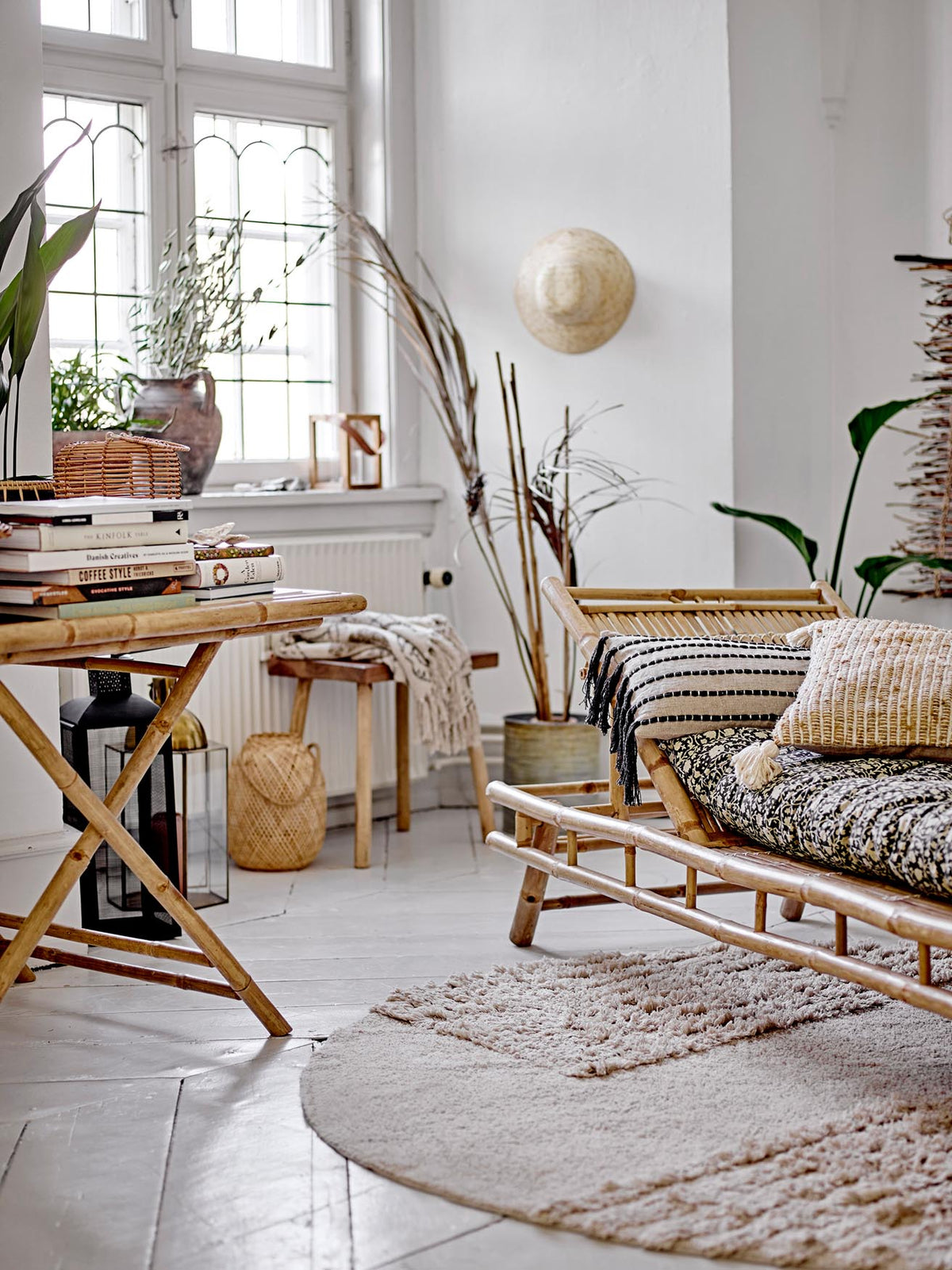 Sole Tagesbett, Natur, Bambus in Natur präsentiert im Onlineshop von KAQTU Design AG. Liegestuhl ist von Bloomingville