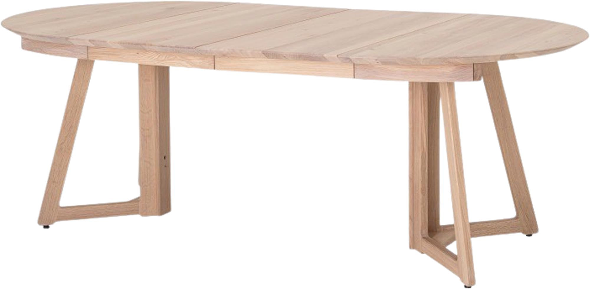 Entdecken Sie den Owen Ausziehbaren Esstisch von Bloomingville. FSC® 100% Eiche, stilvolles Design, vielseitig und umweltfreundlich. Ideal für jedes Zuhause!