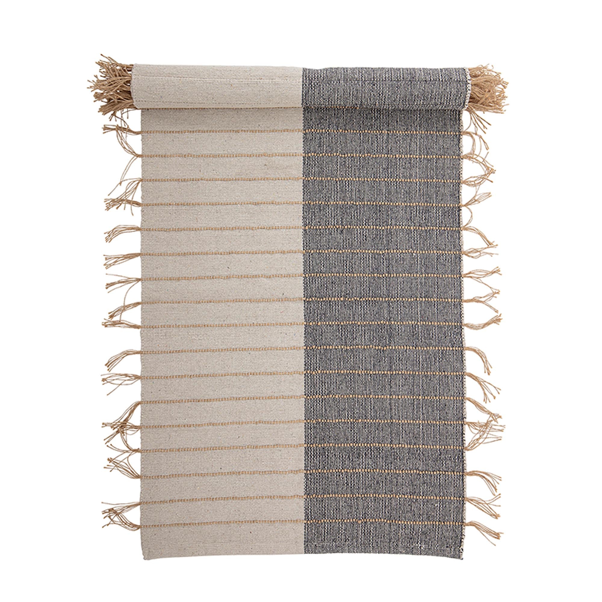 Aciano Teppich: Elegante Naturtöne aus hochwertiger Baumwolle.