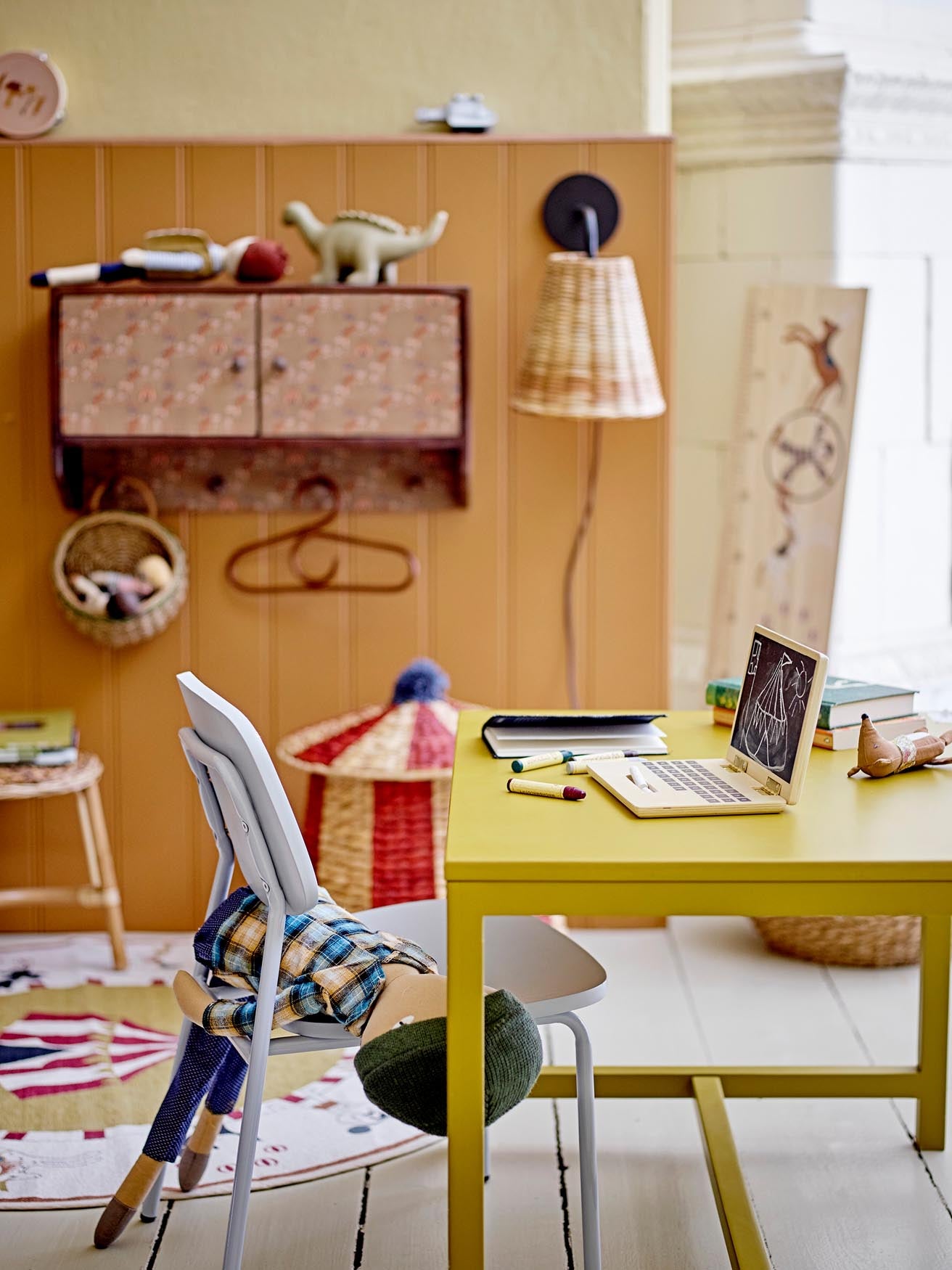 Sigge Puppe, Blau, aus Baumwolle, liebevoll von Bloomingville Mini.