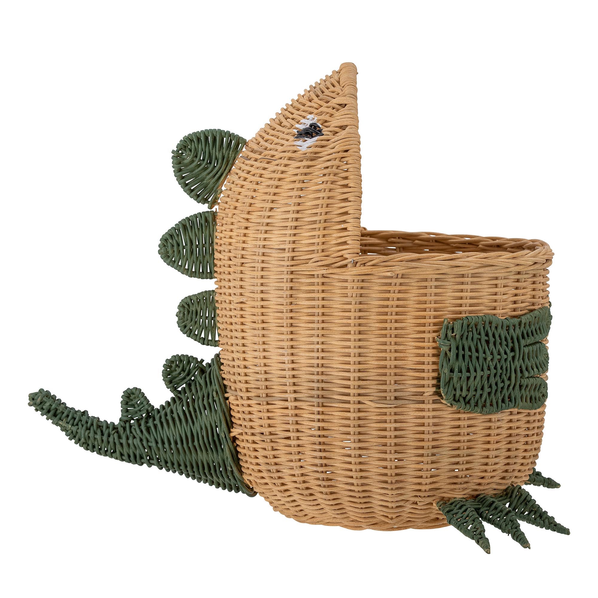 Entdecken Sie den Eddi Korb von Bloomingville MINI – ein handgefertigter Rattan Aufbewahrungskorb, der Stil und Funktionalität vereint.