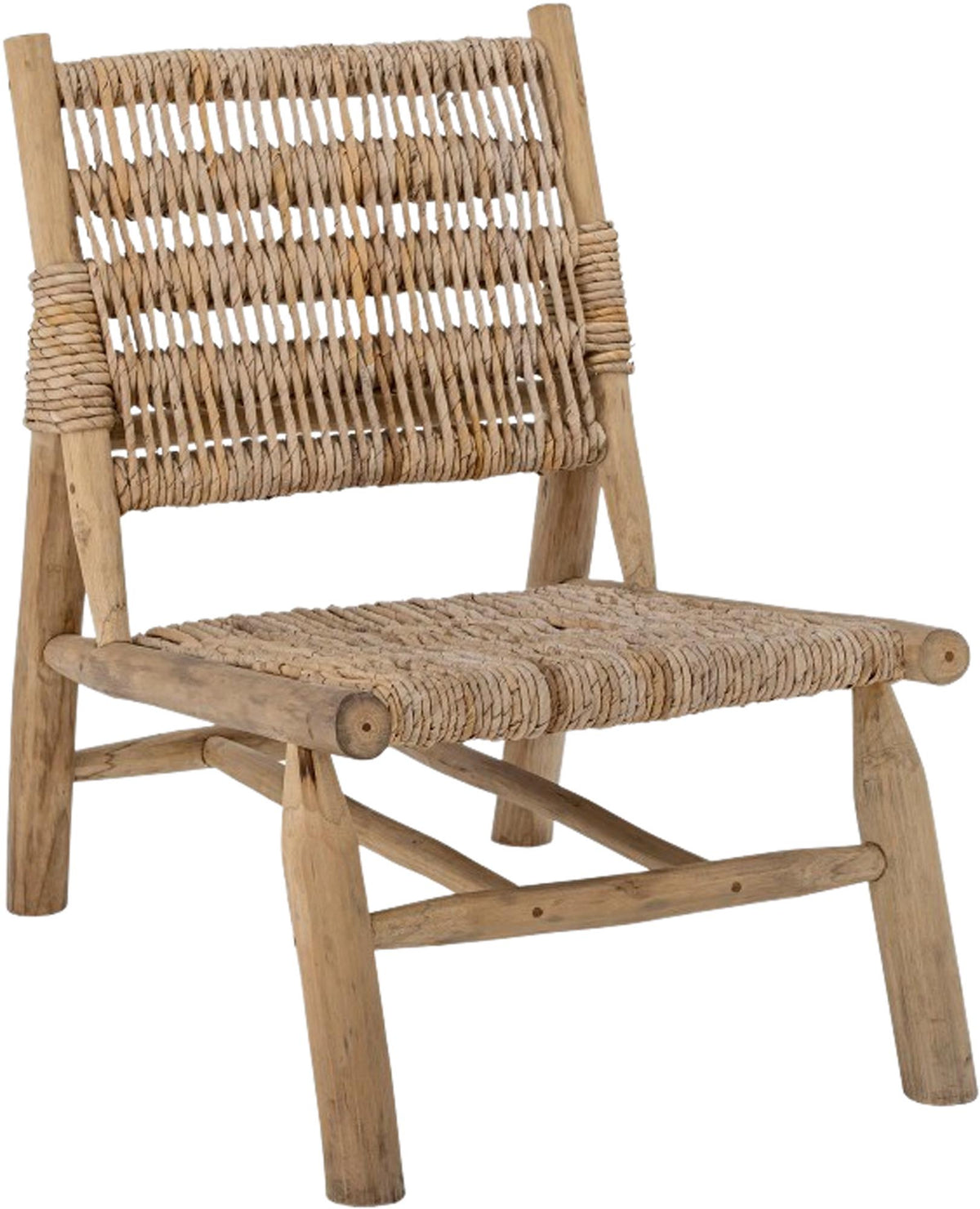 Ruthy Loungesessel, Natur, Teakholz in Natur präsentiert im Onlineshop von KAQTU Design AG. Sessel ist von Bloomingville