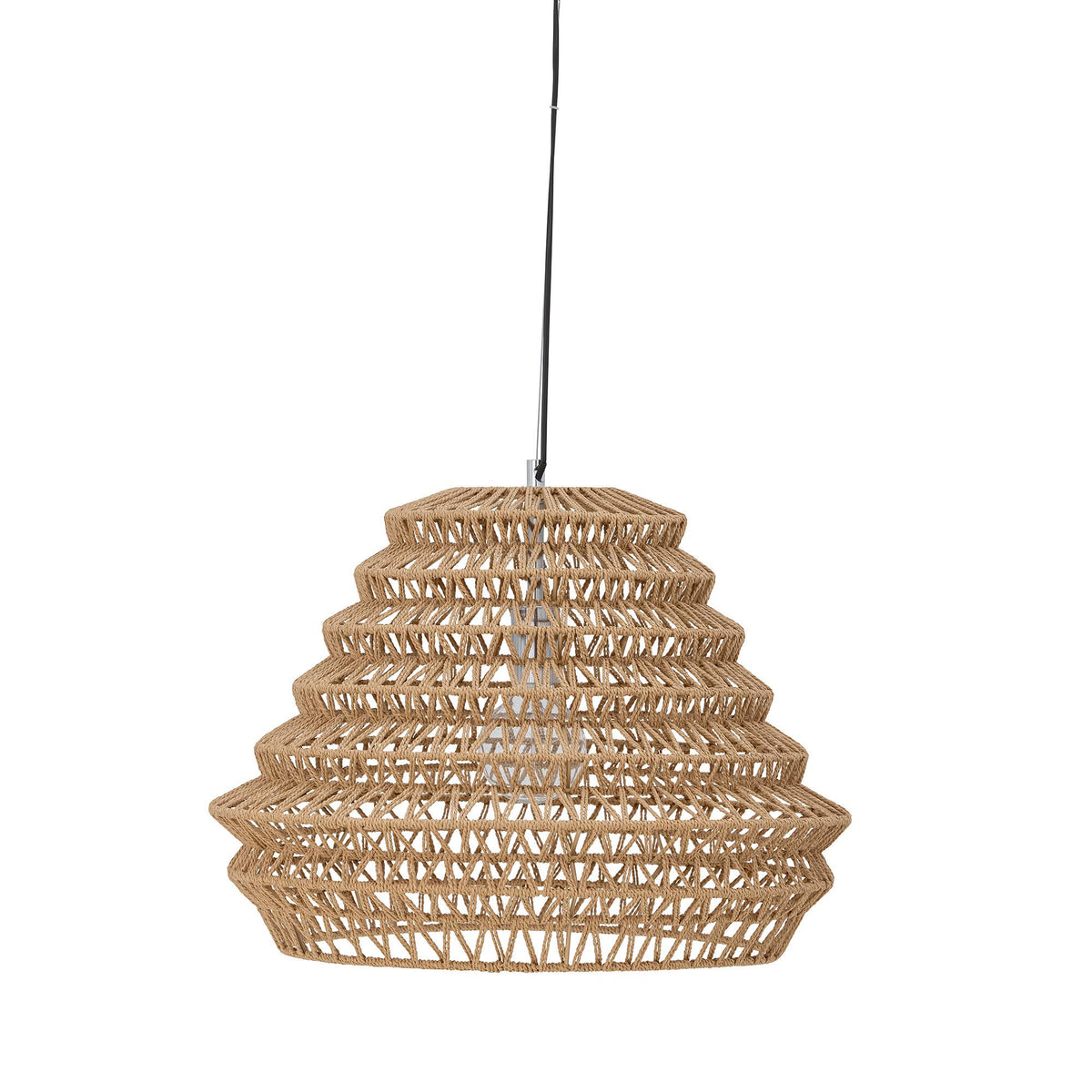 Isalina Hängeleuchte, Natur, Papier in Nature präsentiert im Onlineshop von KAQTU Design AG. Pendelleuchte ist von Creative Collection