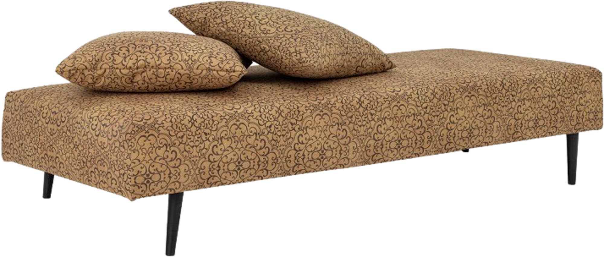 Das Gulli Tagesbett in Gelb von Bloomingville bietet stilvollen Komfort aus nachhaltiger FSC® Mix Baumwolle für Ihr Zuhause.