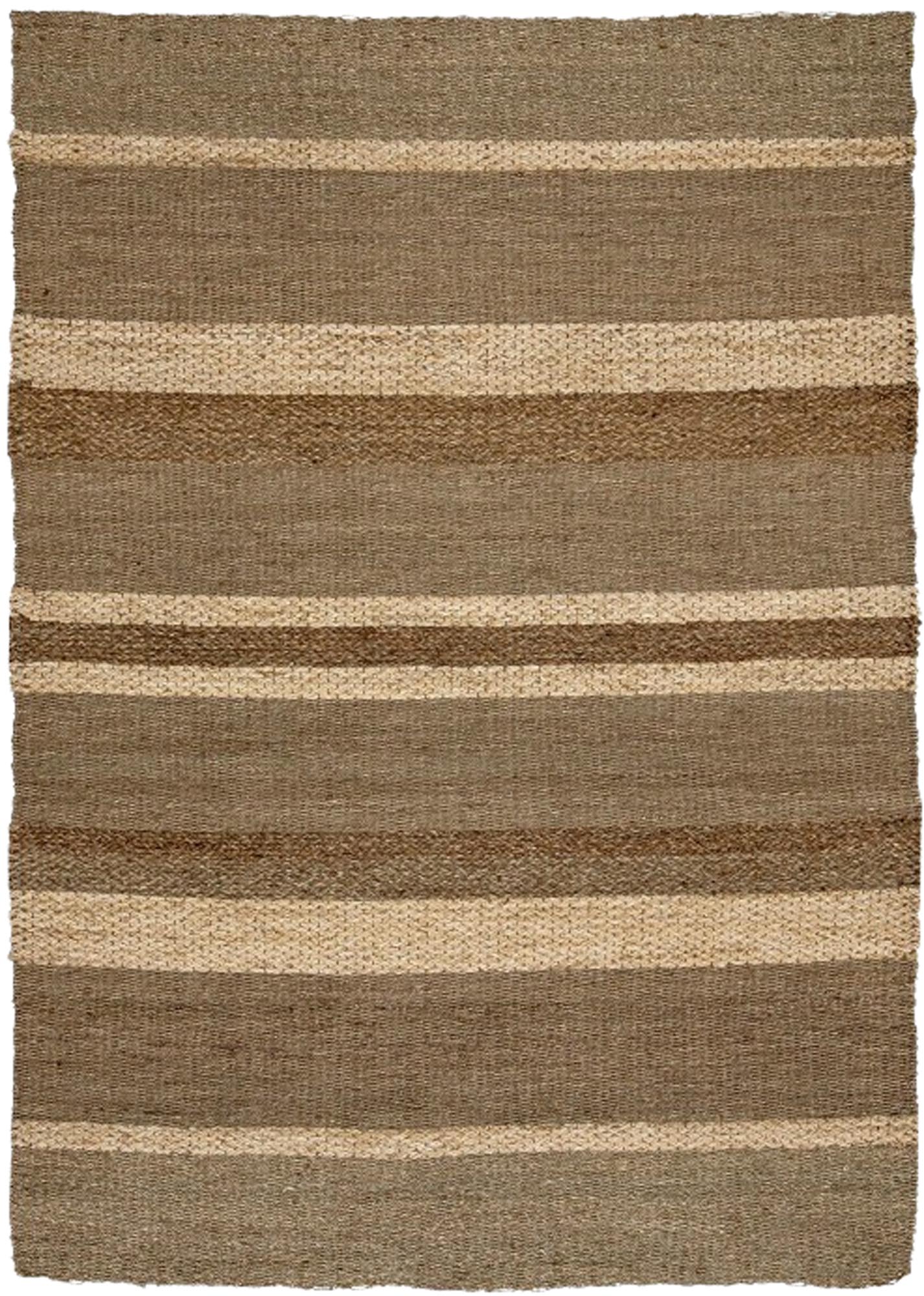 Der Felex Teppich aus Naturmaterialien wie Seegras von Bloomingville bringt natürliche Eleganz und Wärme in jeden Raum.