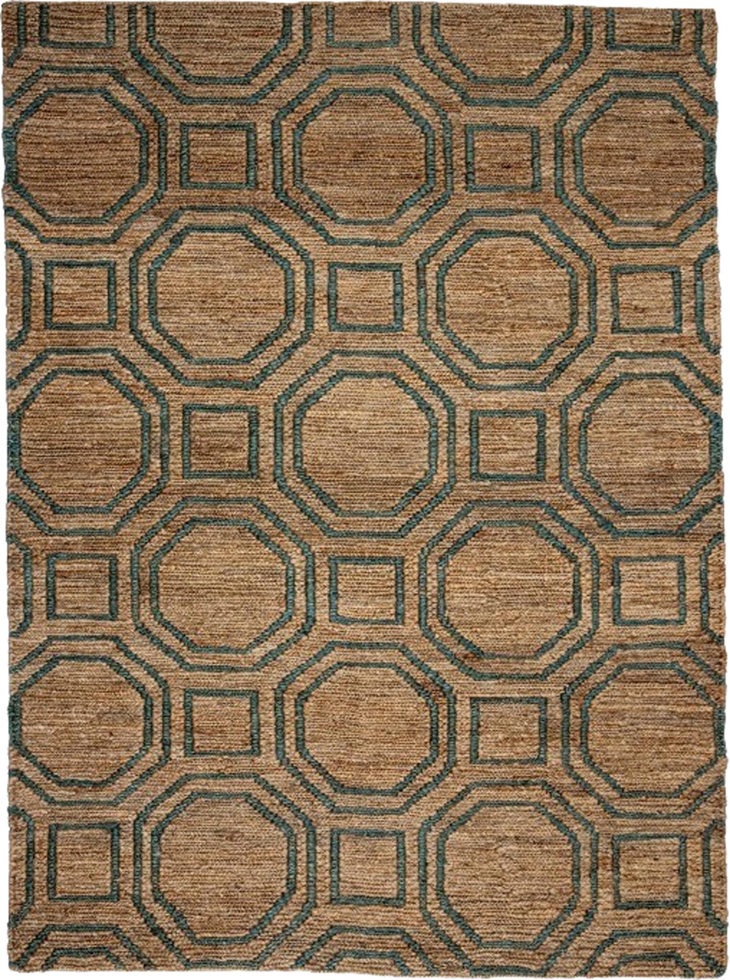 Der Fry Teppich aus natürlicher Jute von Creative Collection bringt rustikalen Charme und Nachhaltigkeit in Ihr Zuhause.