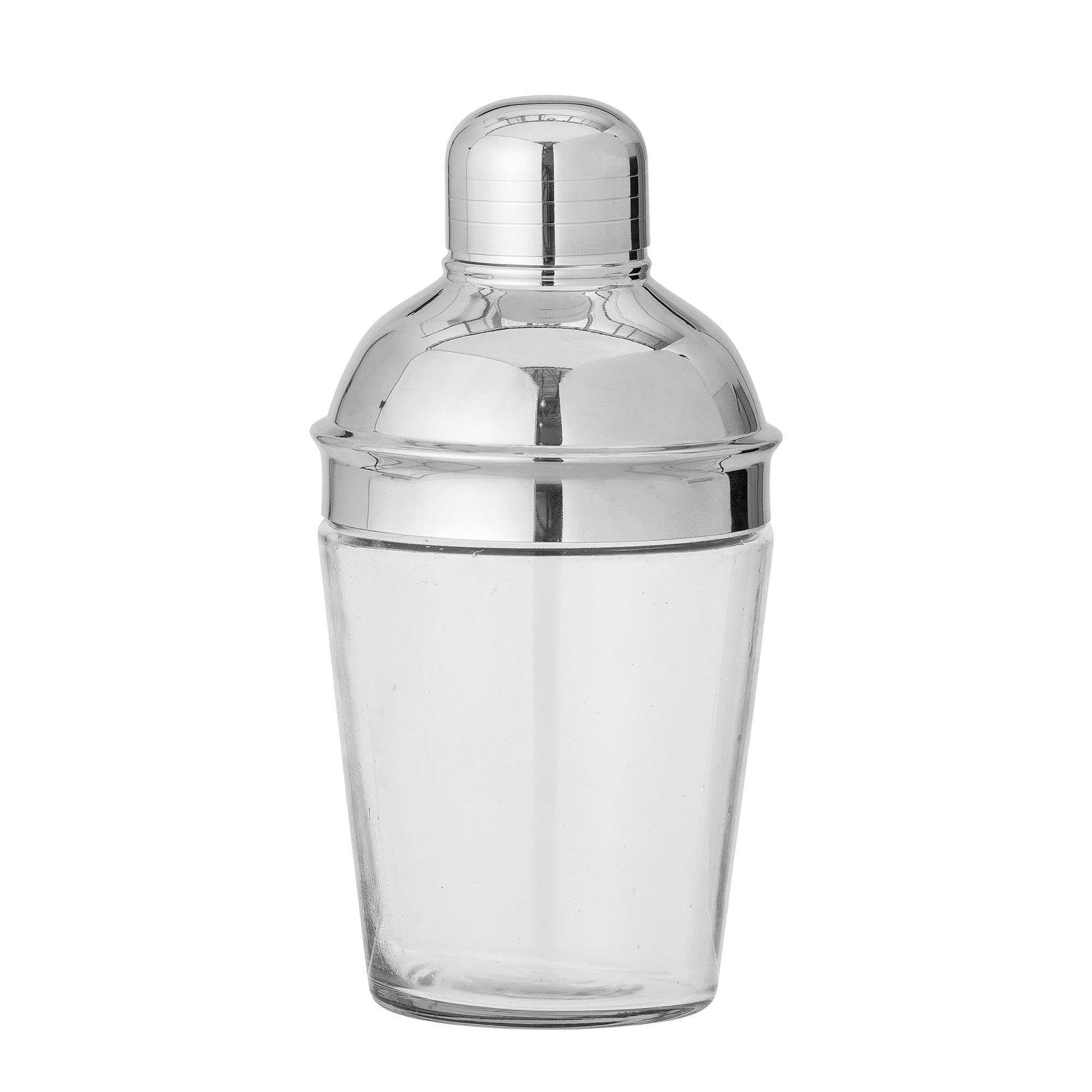 Cocktail Shaker, Silber, Recyceltes Glas in Silver präsentiert im Onlineshop von KAQTU Design AG. Barzubehör ist von Creative Collection