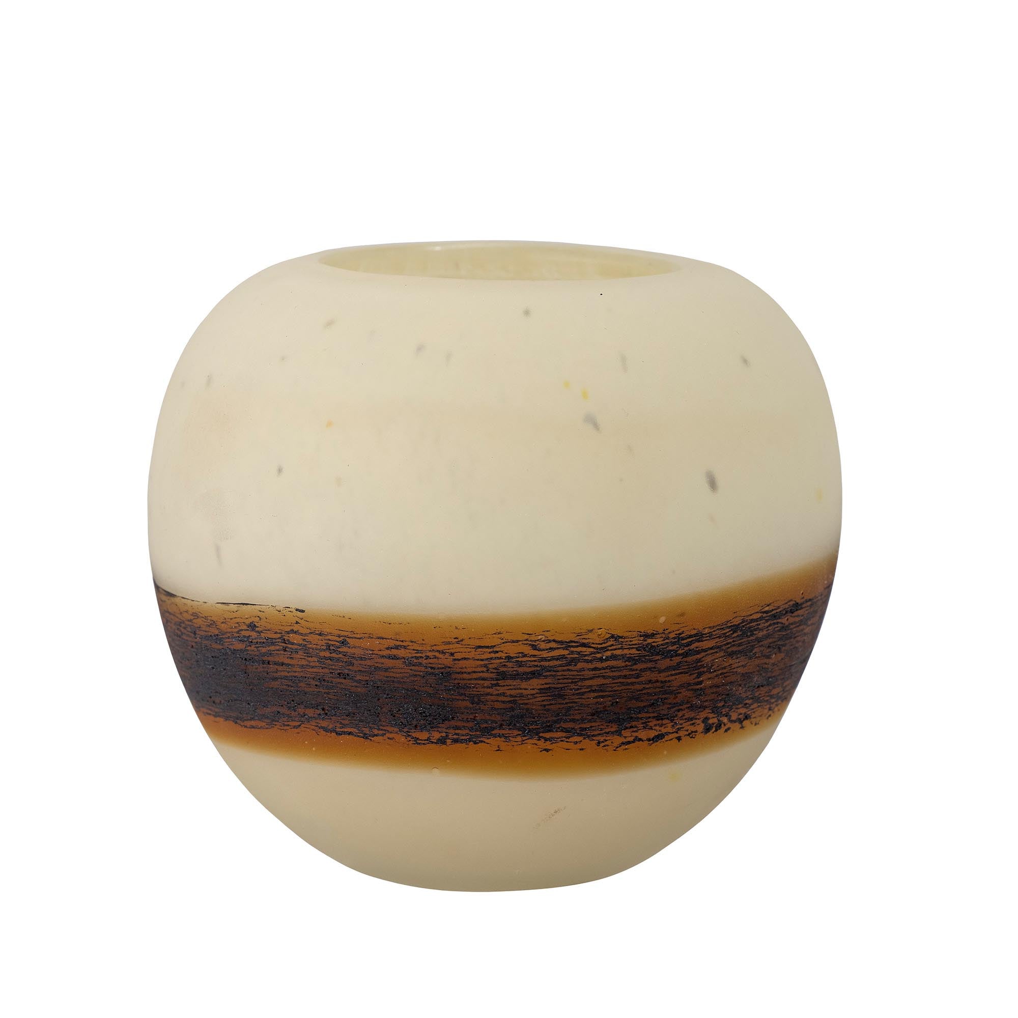 Natürlicher Glas-Teelichthalter von Creative Collection für Ambiente.