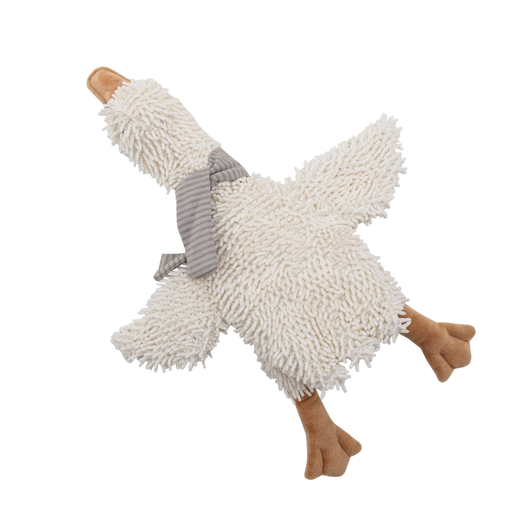 Gaspard Soft Toy, Weiá, Polyester in White präsentiert im Onlineshop von KAQTU Design AG. Plüschtier Kids ist von Bloomingville Mini
