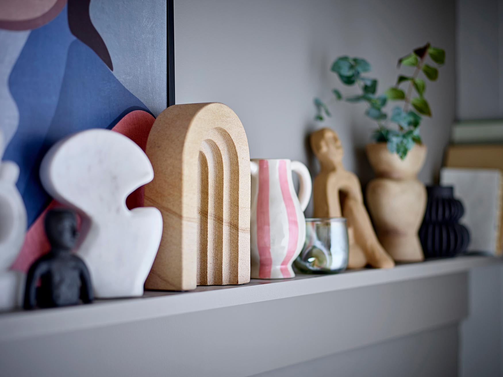 Cristel Deko-Vase, Natur, Terrakotta in Nature präsentiert im Onlineshop von KAQTU Design AG. Vase ist von Bloomingville