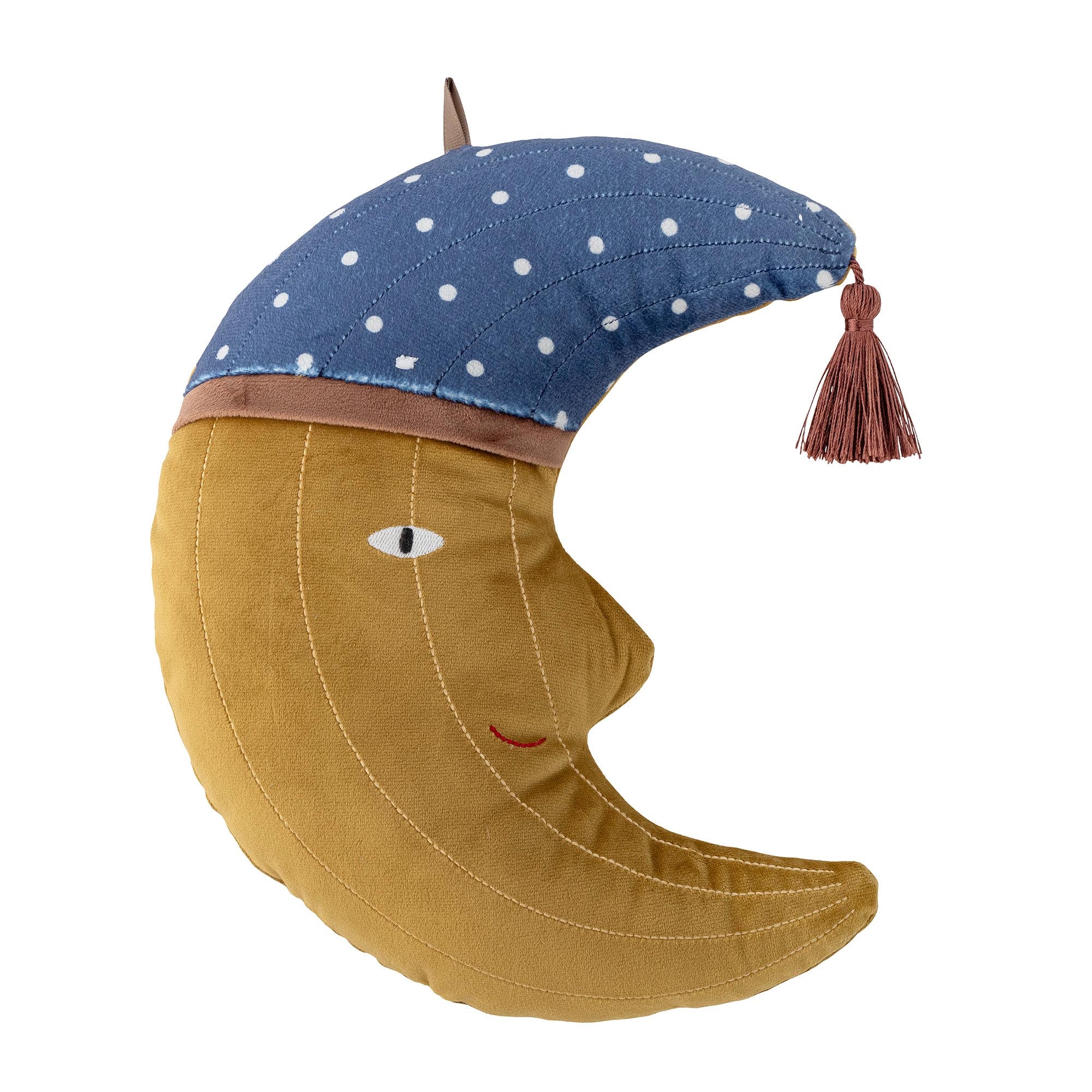 Moony Mobile, Braun, Polyester in Brown präsentiert im Onlineshop von KAQTU Design AG. Plüschtier Kids ist von Bloomingville Mini