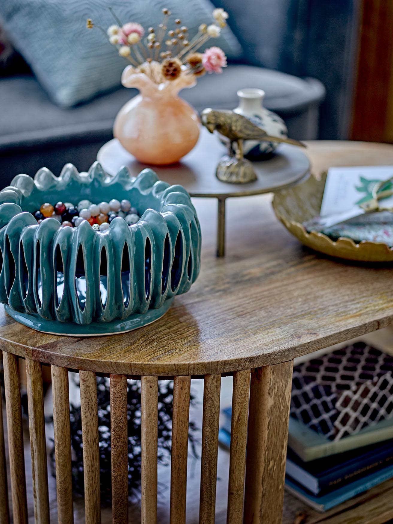 Mavel Blumentopf, grün, Steingut – modernes Design von Creative Collection.