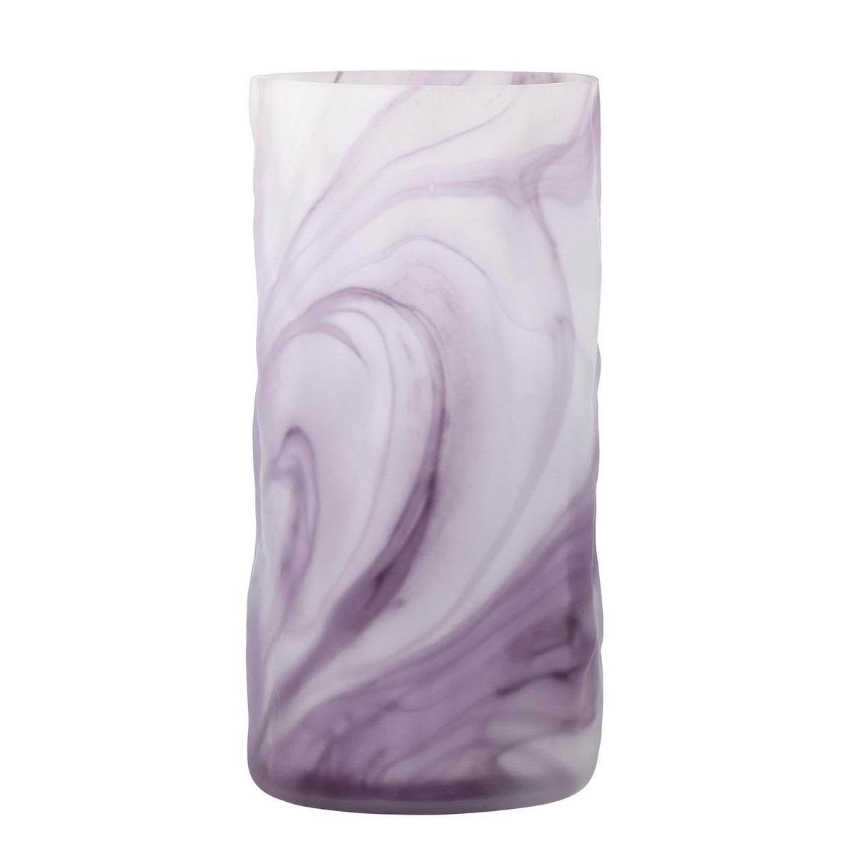 Moore Vase, Violett, Glas in Lila präsentiert im Onlineshop von KAQTU Design AG. Vase ist von Bloomingville