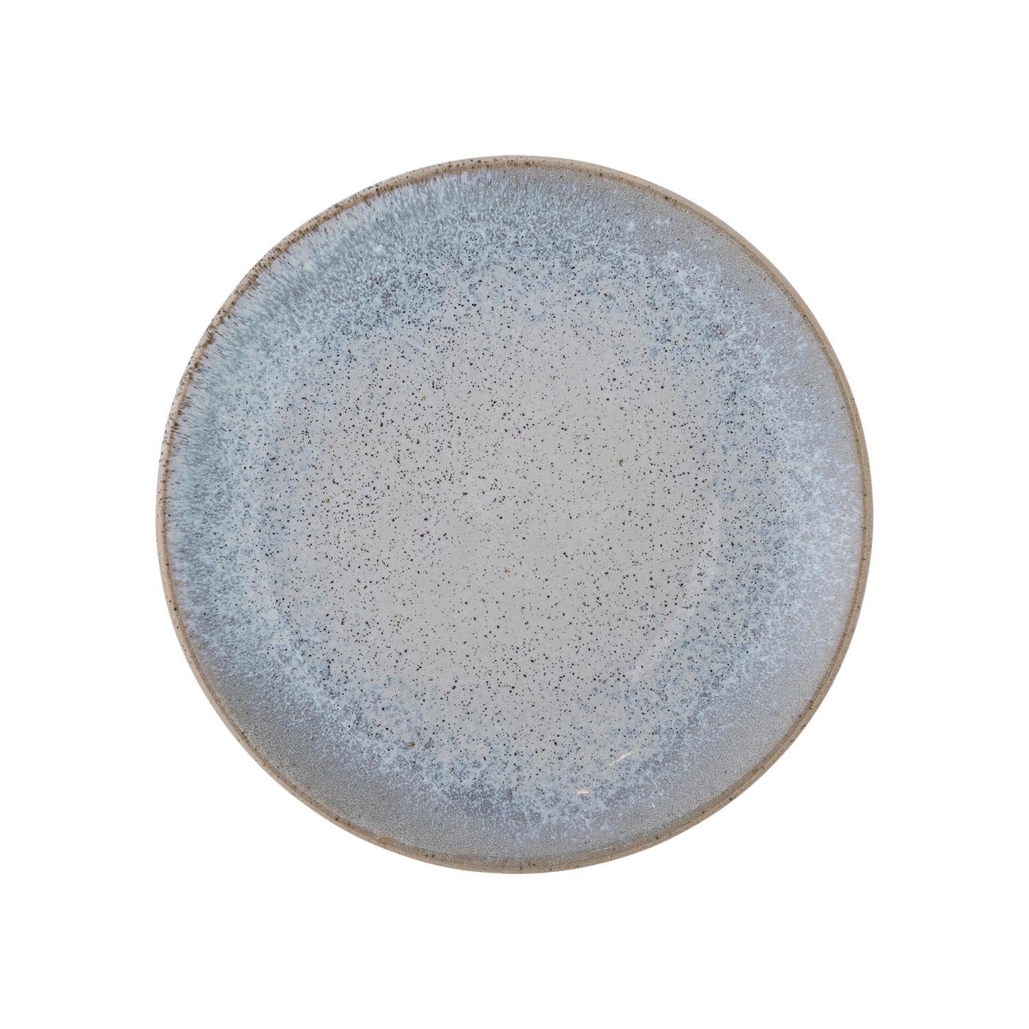 Der Paula Teller von Bloomingville aus blauem Steingut überzeugt mit elegantem Design und erstklassiger Qualität.