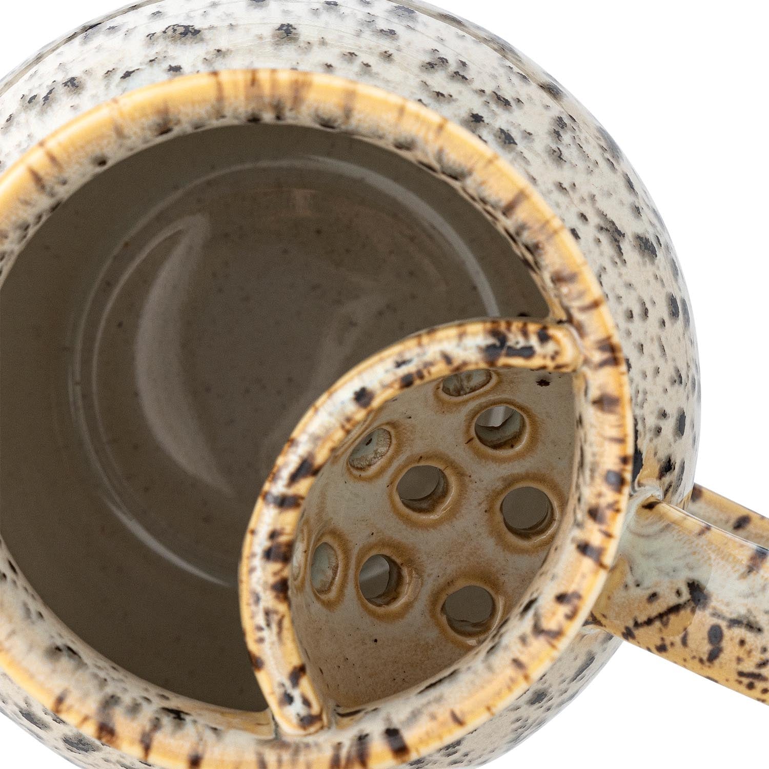 Moderner grauer Becher aus Steingut von Creative Collection, perfekt für stilvolle Getränke und zeitgemässes Geschirr.