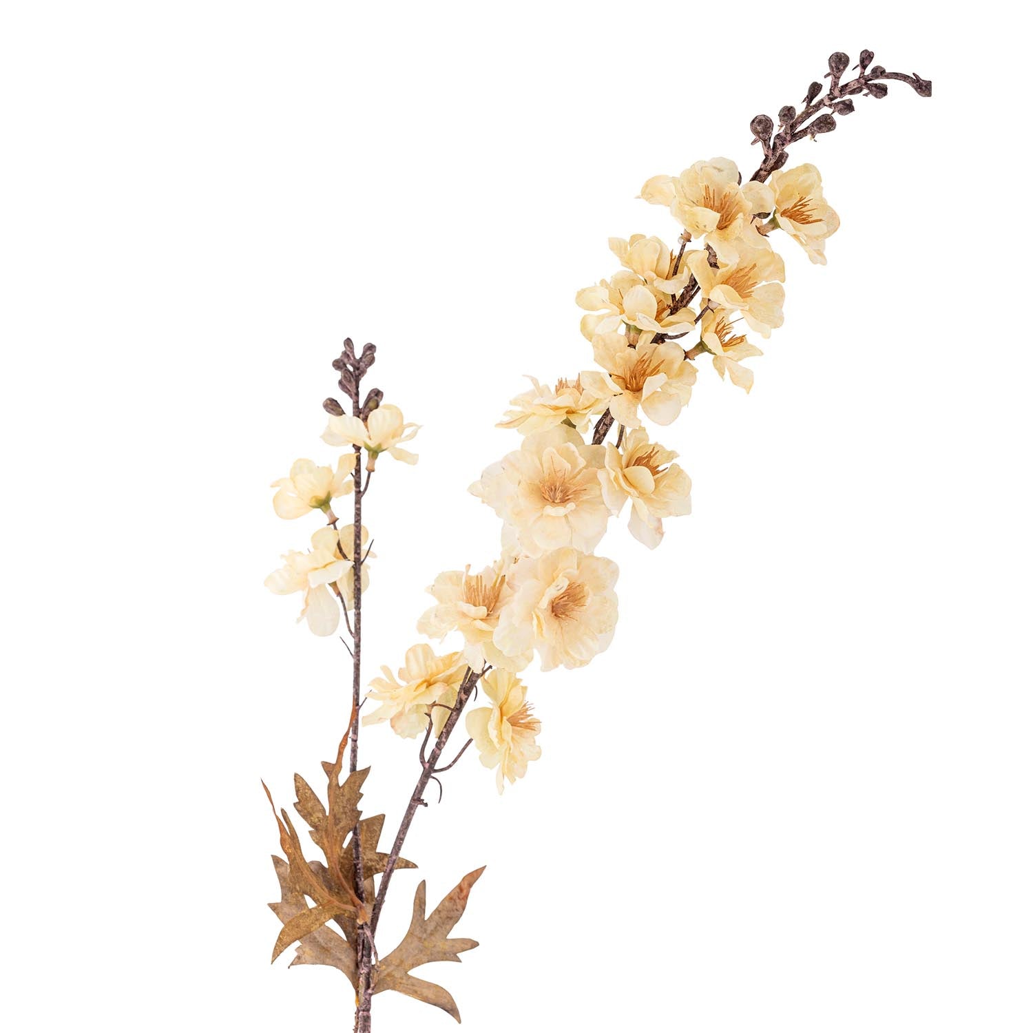 Künstlicher Larkspur-Stiel von Bloomingville, ideal für stilvolle Dekorationen und dauerhafte florale Akzente in jedem Raum.