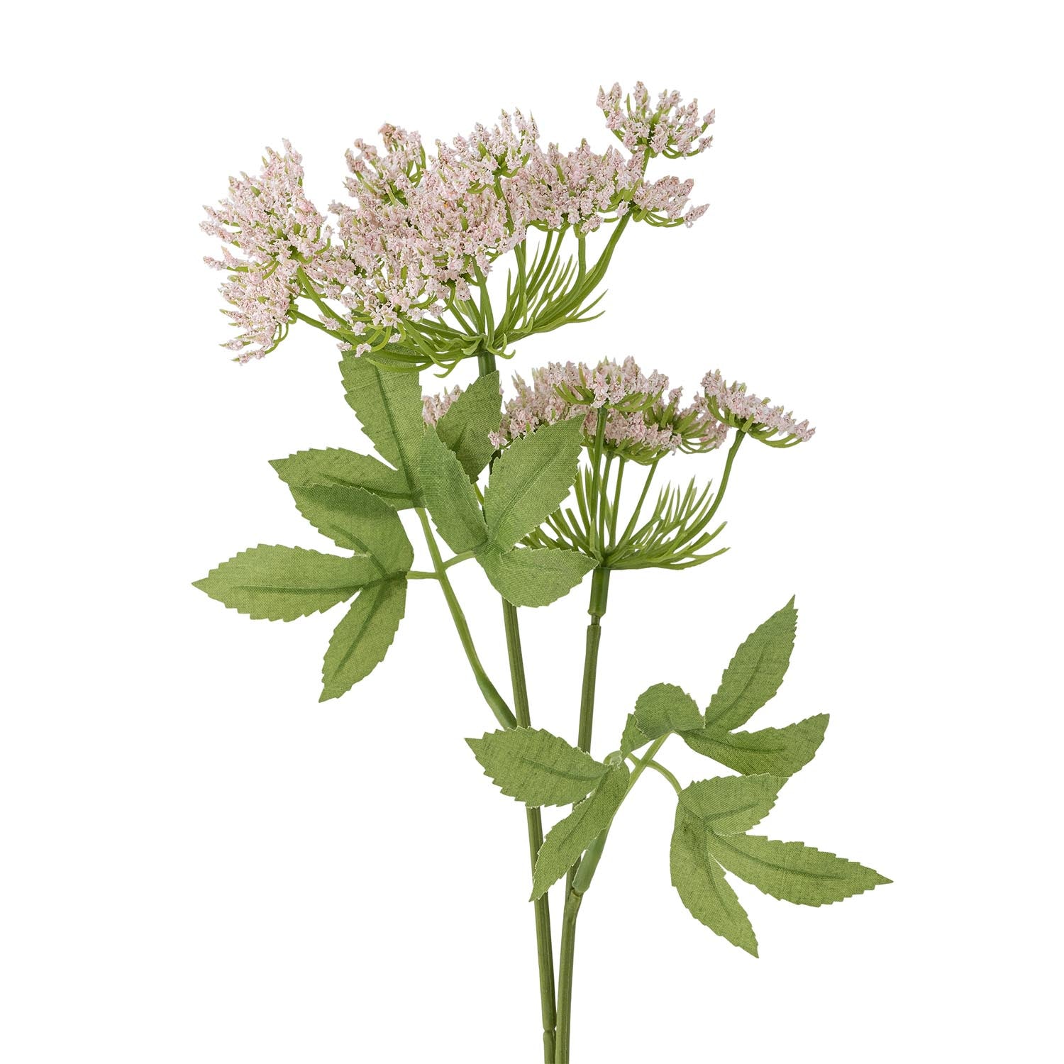 Dekorativer künstlicher Fenchelstiel mit zarten Rosetönen von Bloomingville, perfekt für elegante und zeitlose Raumgestaltungen.