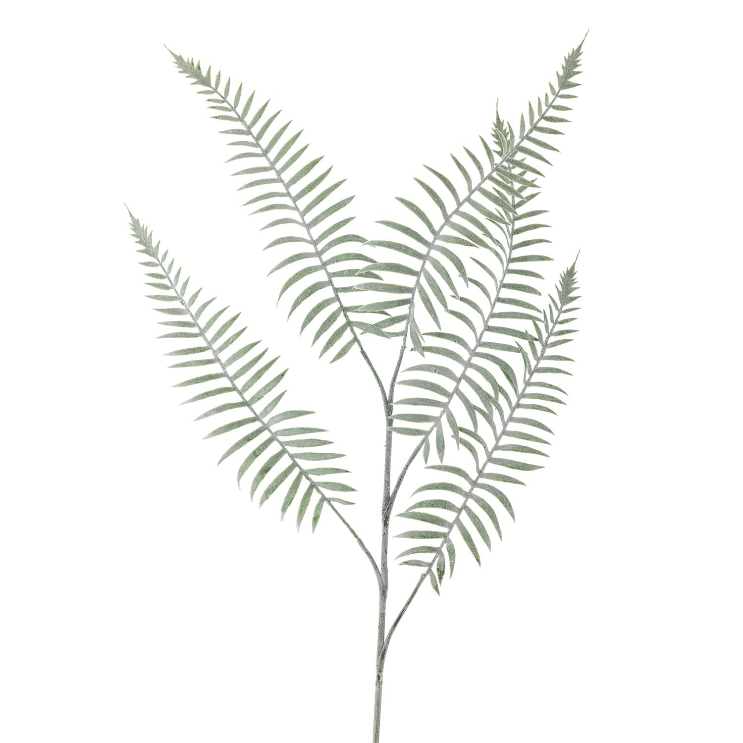 Künstlicher Sago-Stiel in Grün von Bloomingville, ideal für stilvolle Dekorationen und langlebige Arrangements.