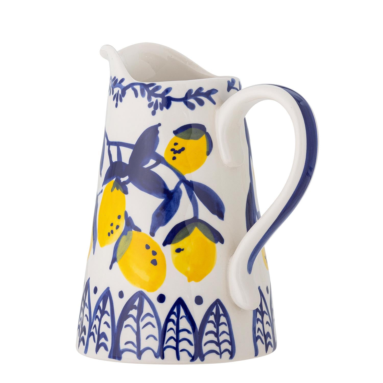 Eleganter Maxima Krug aus blauem Steingut von Creative Collection, ideal für stilvolle Tischdekorationen und Servieren.