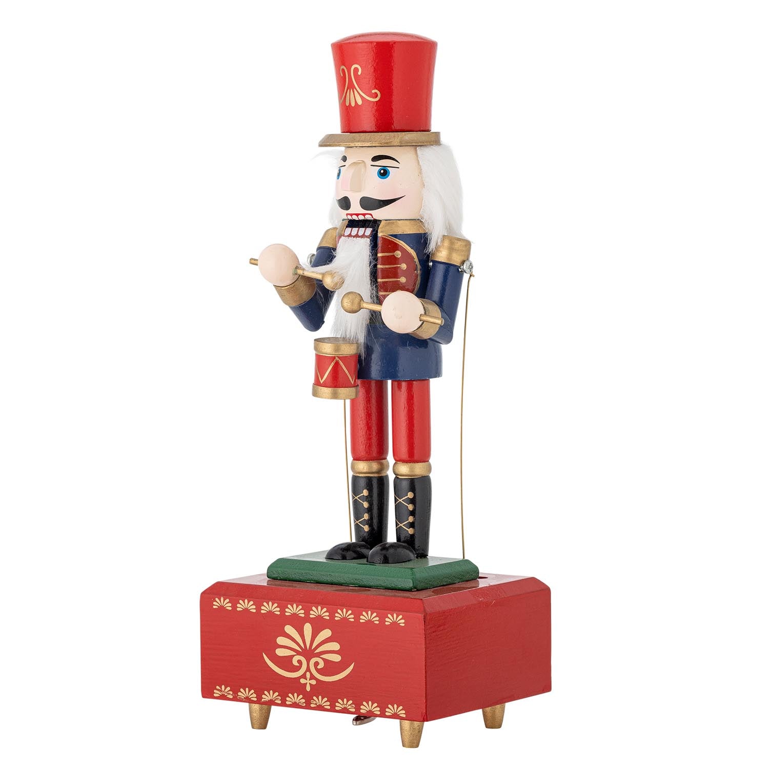 Die Waltz Spieluhr von Bloomingville aus rotem Kiefernholz besticht durch ihr elegantes Design und eine bezaubernde Melodie.