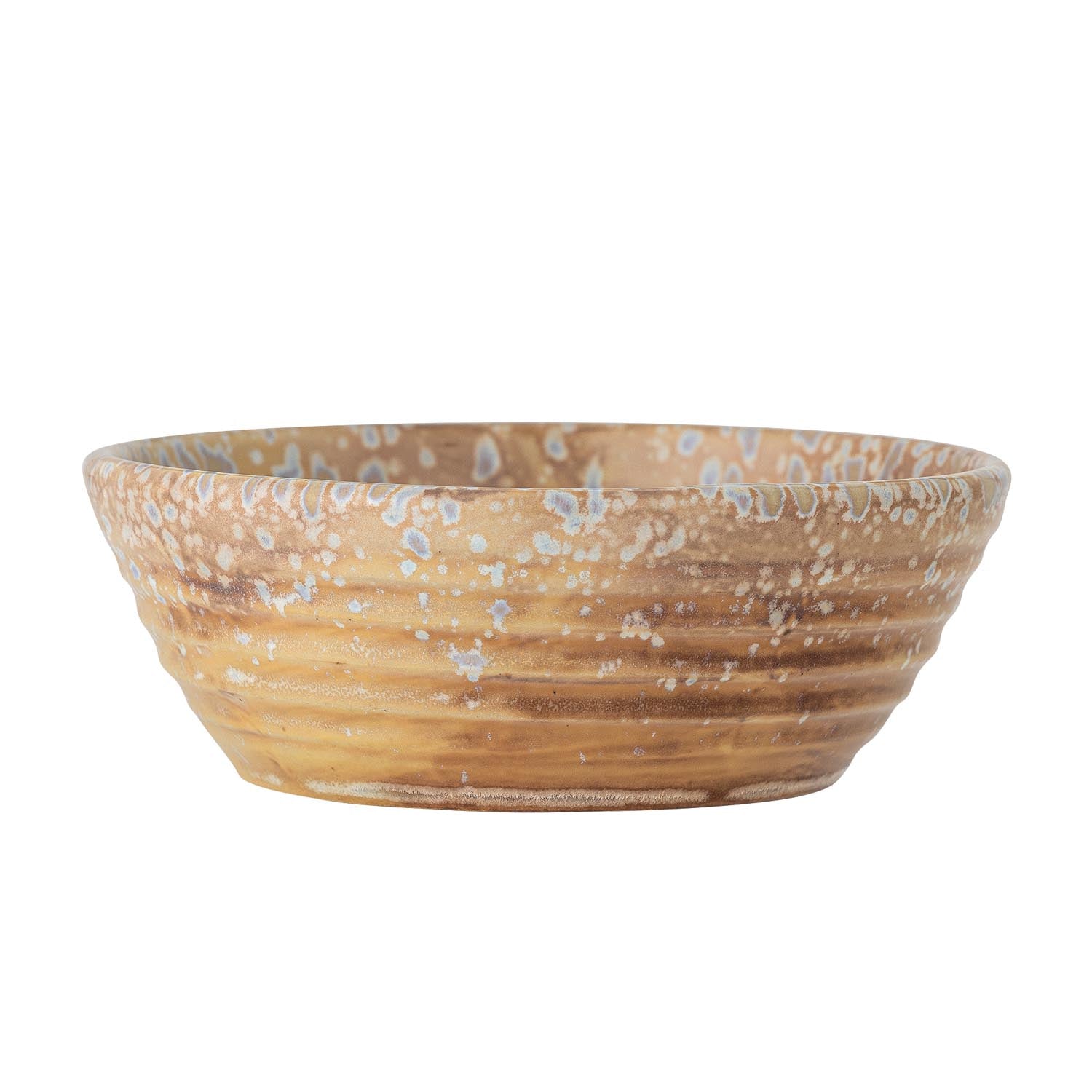 Die Milani Schale von Bloomingville, gefertigt aus natürlichem Steingut, besticht durch ihr zeitloses Design und ihre Funktionalität.