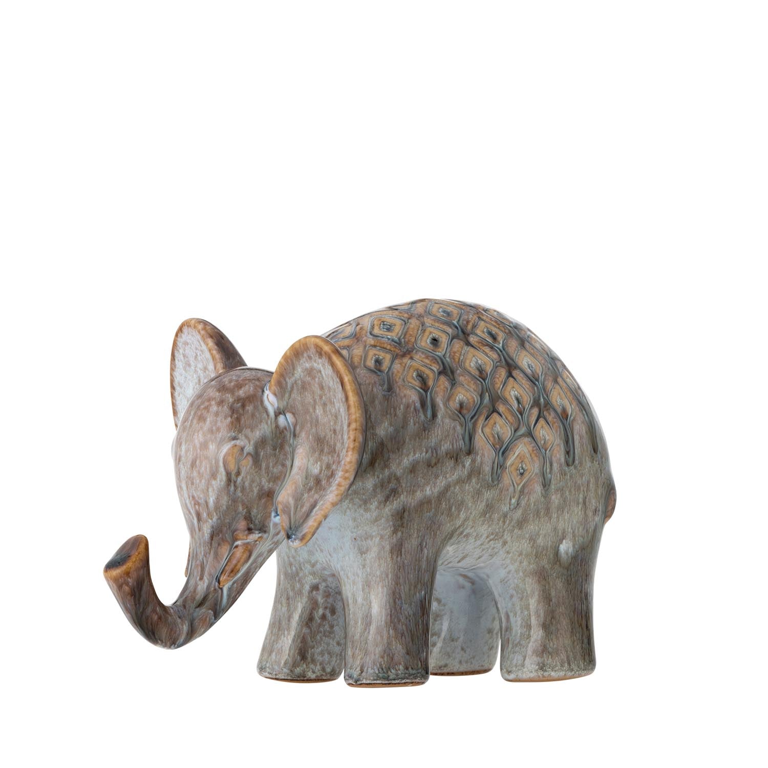 Stilvolle Longuro Deko aus braunem Steingut von Creative Collection, perfekt für moderne und elegante Wohnräume.