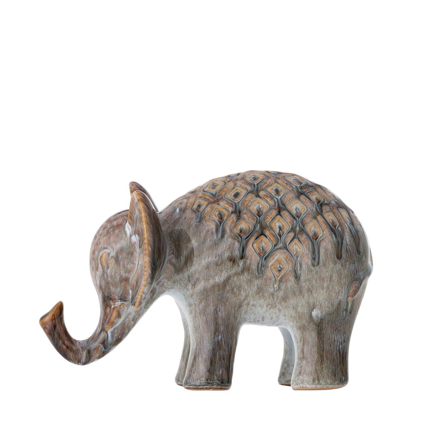 Stilvolle Longuro Deko aus braunem Steingut von Creative Collection, perfekt für moderne und elegante Wohnräume.