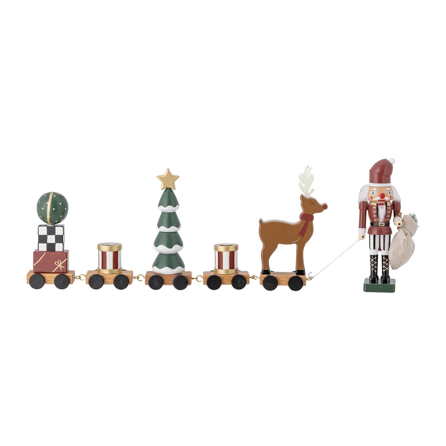 Vadim Deko von Bloomingville: Stilvolle grüne Dekoration aus nachhaltigem FSC®100% MDF, ideal für moderne und umweltfreundliche Räume.