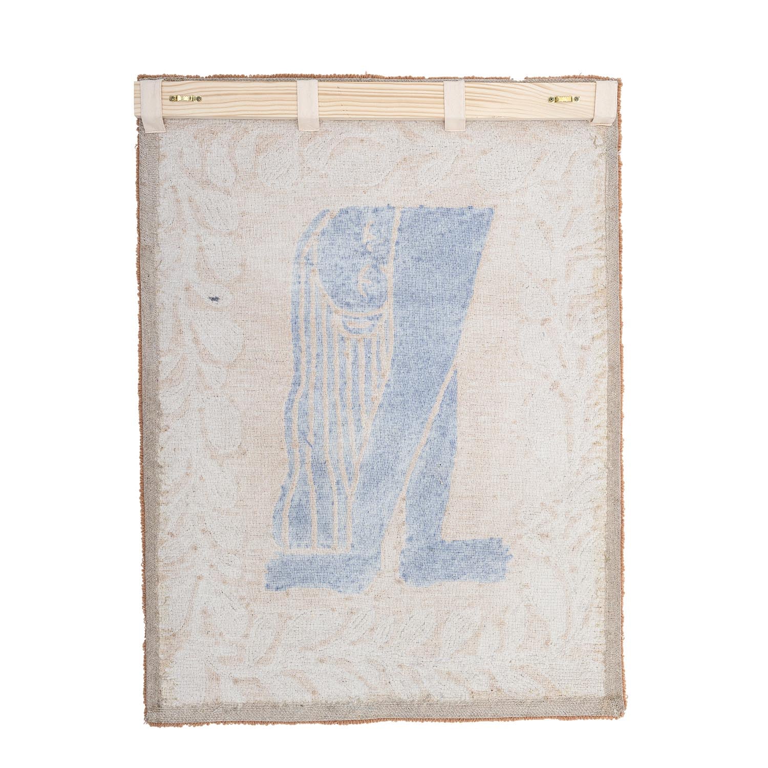 Die Atle Wanddekoration von Bloomingville aus brauner Wolle verleiht jedem Raum eine warme und natürliche Atmosphäre.