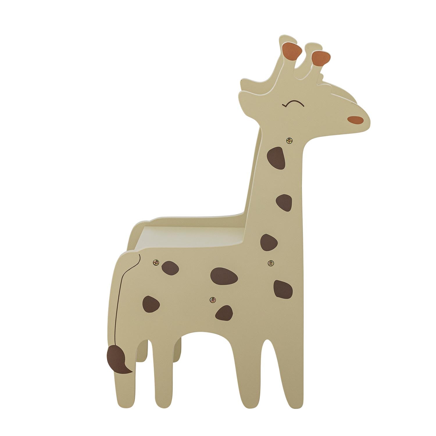 Der graue Ibber Stuhl von Bloomingville Mini, aus FSC®100% MDF, ist ein umweltfreundliches und modernes Möbelstück für Kinder.