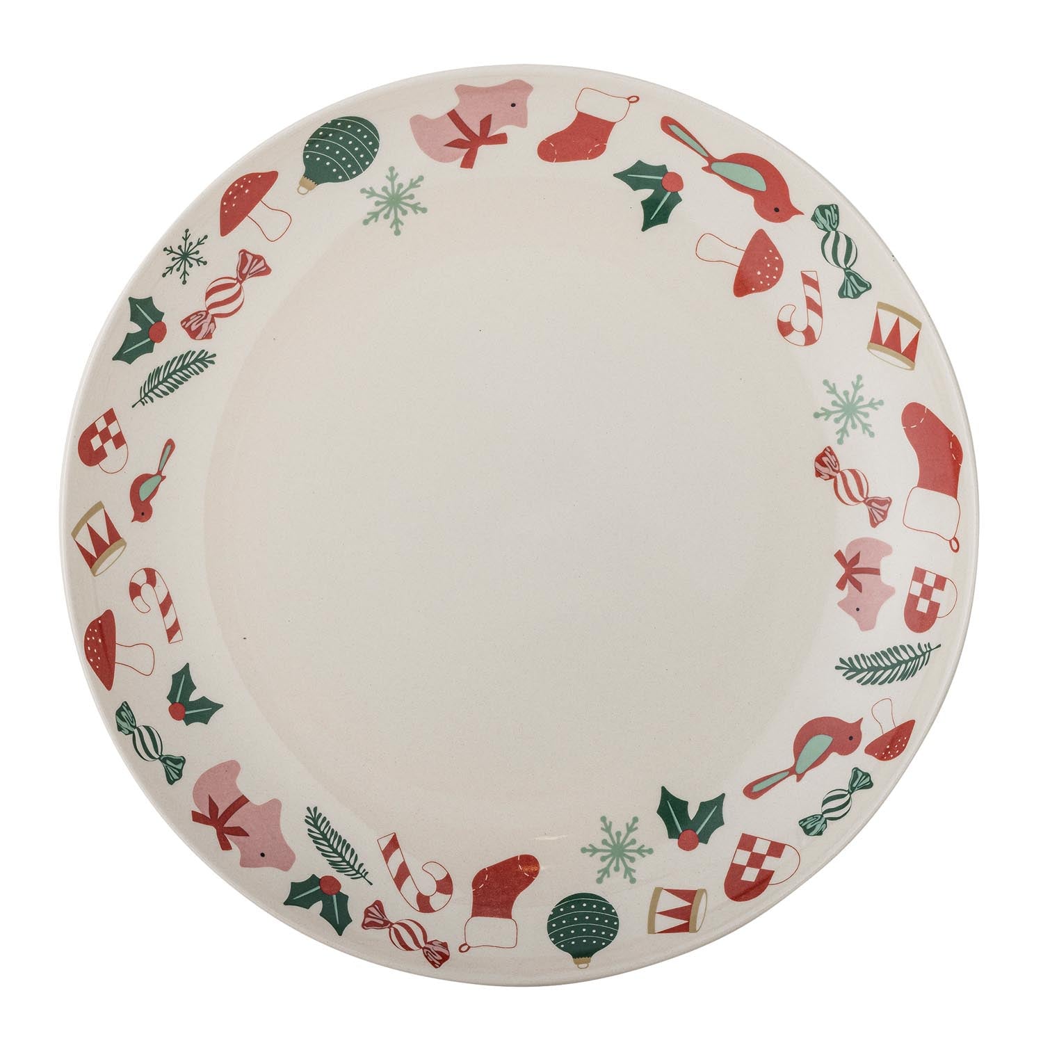 Die Yule Servierplatte aus Steingut besticht durch ihre ovale Form, festliche Details und langlebige Qualität. Perfekt für jeden Anlass.