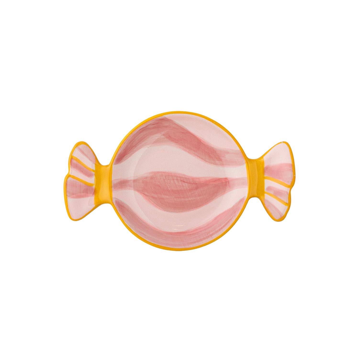 Elegante Servierplatte aus Steingut in zartem Rosé, ideal für stilvolles Anrichten und Servieren von Speisen.