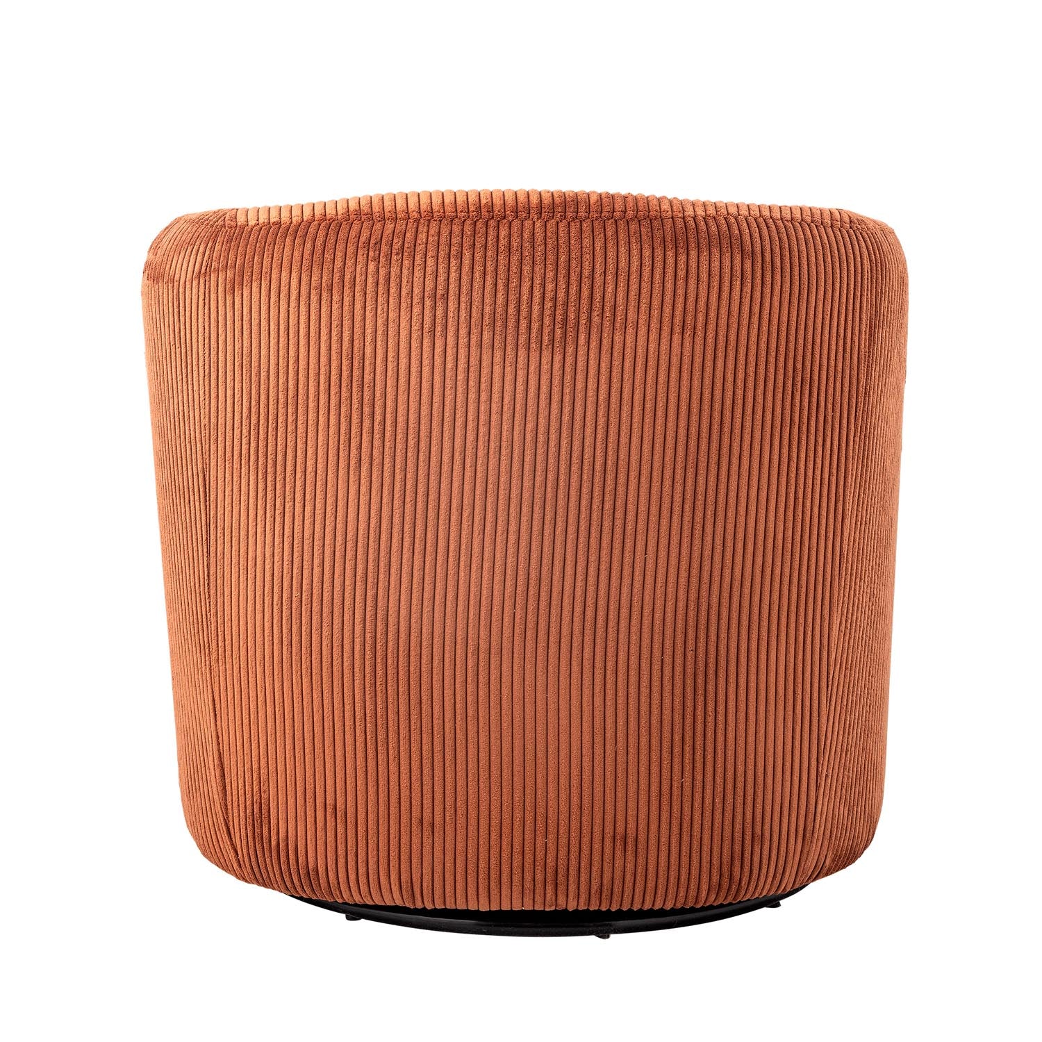 Der Pradi Loungesessel von Bloomingville in Orange kombiniert stilvolles Design mit einem bequemen Polyesterbezug für modernes Wohnen.