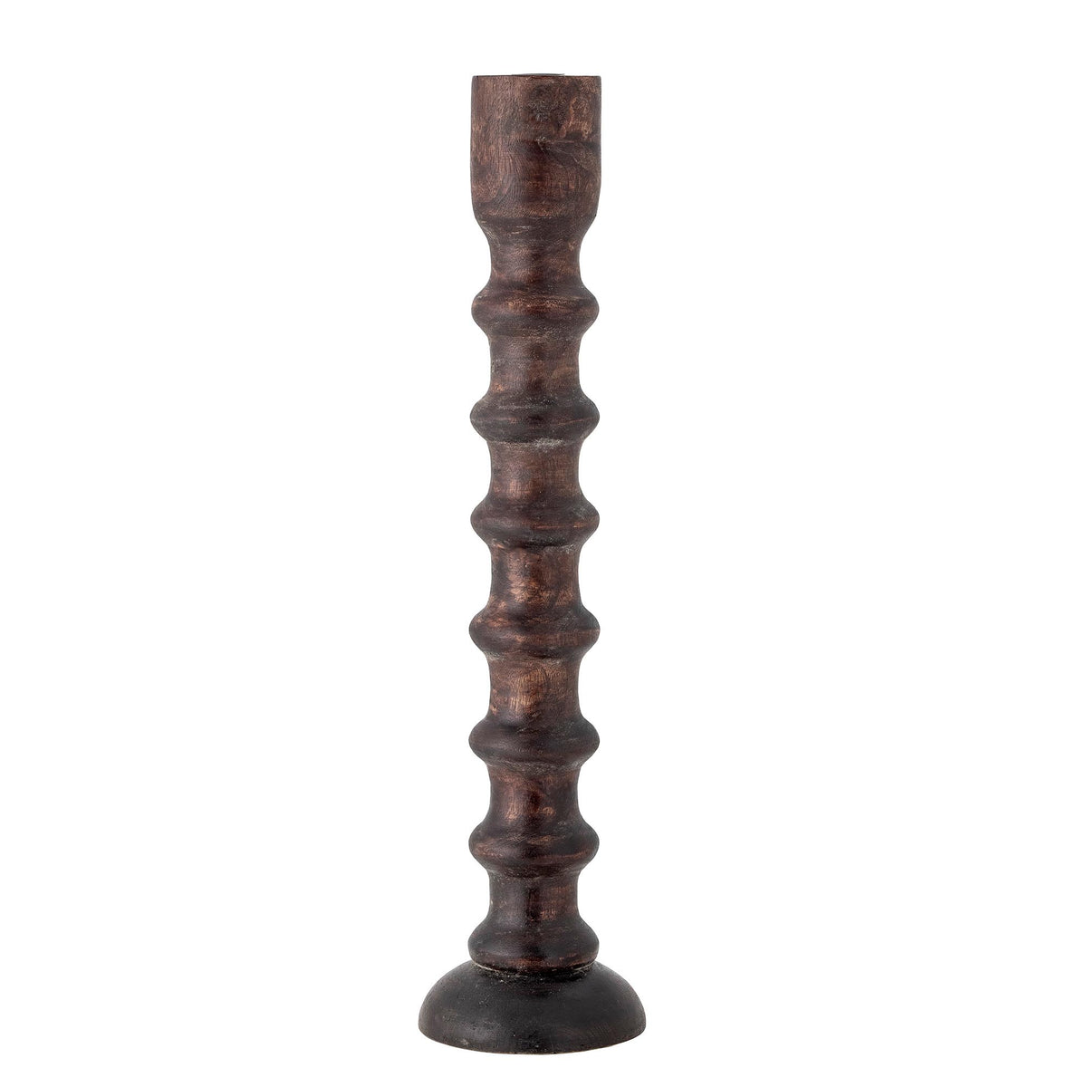 Brenda Kerzenhalter, Braun, Mango in Brown präsentiert im Onlineshop von KAQTU Design AG. Kerzenständer ist von Bloomingville