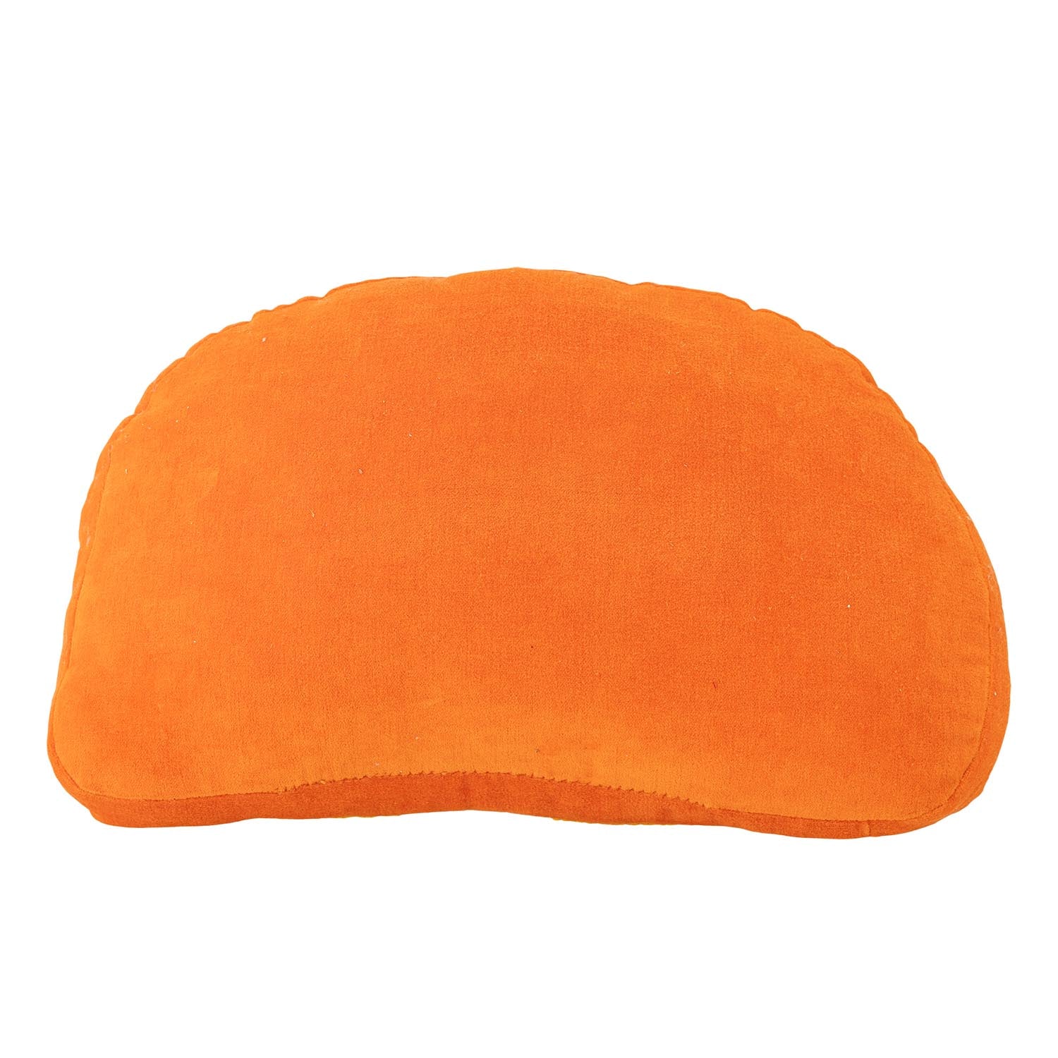 Das gelbe Navelina Kissen von Bloomingville aus Baumwolle vereint Komfort und Stil, ideal für eine gemütliche Wohnatmosphäre.