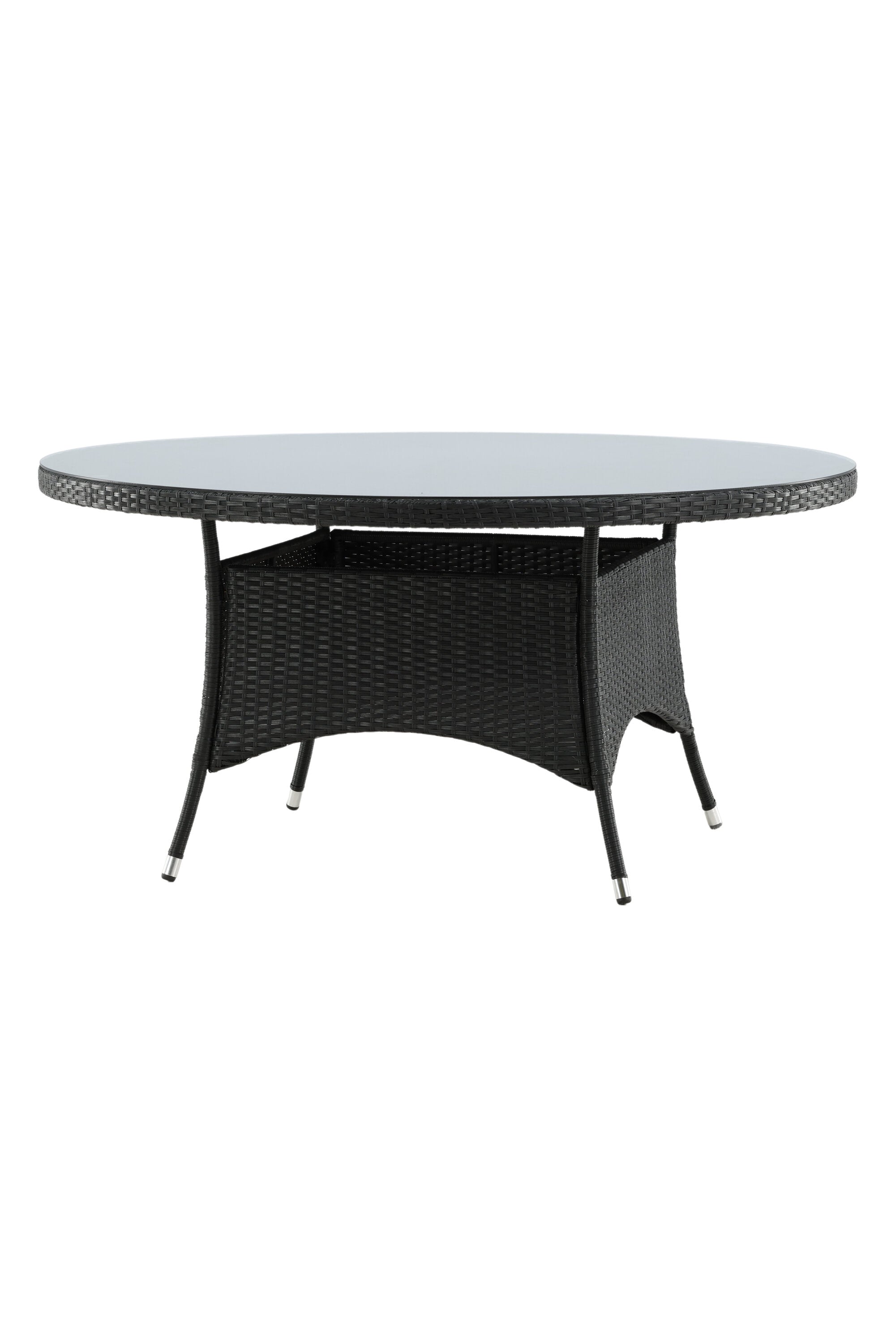 Volta Gartentisch rund in Schwarz präsentiert im Onlineshop von KAQTU Design AG. Gartentisch ist von Venture Home