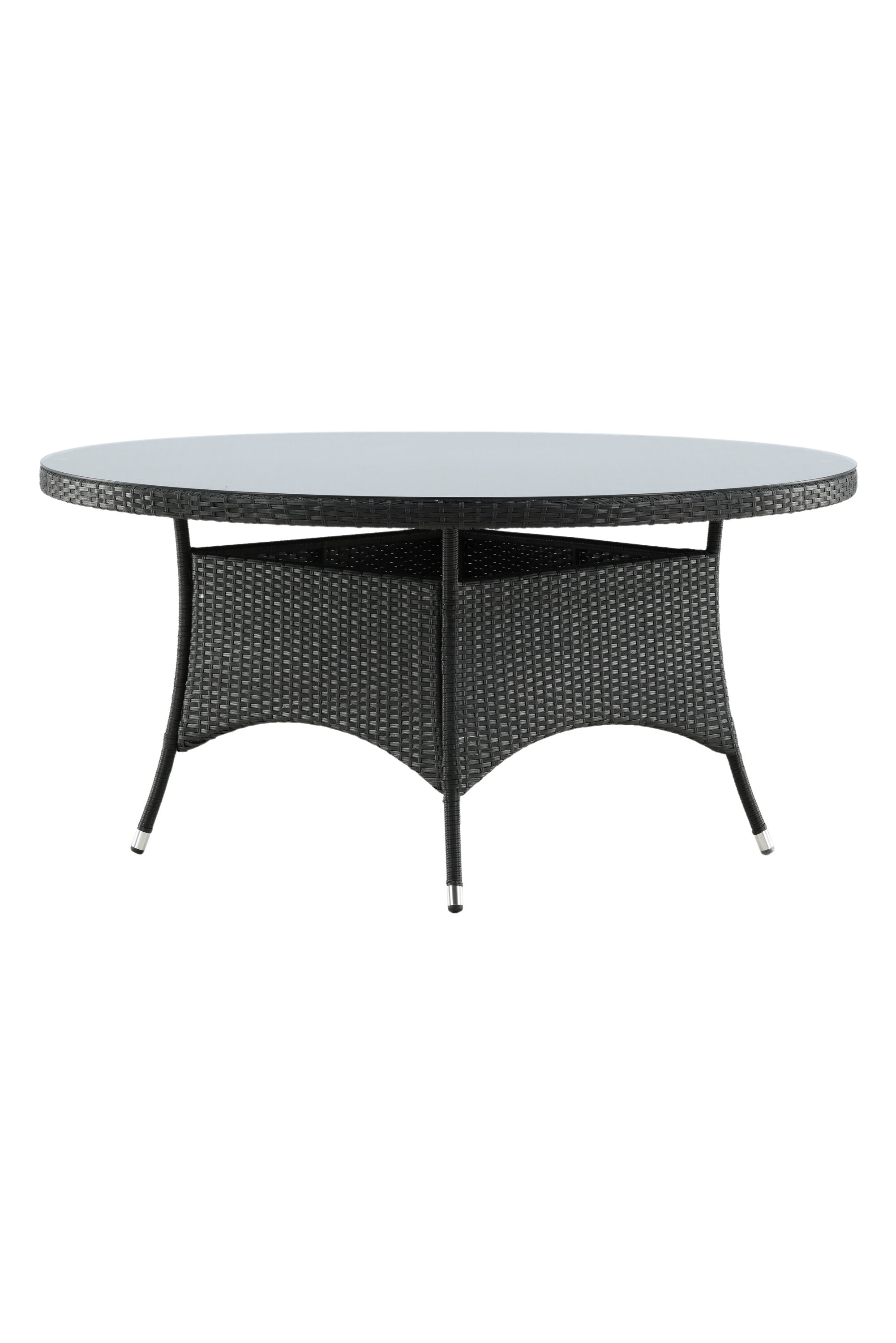 Volta Gartentisch rund in Schwarz präsentiert im Onlineshop von KAQTU Design AG. Gartentisch ist von Venture Home