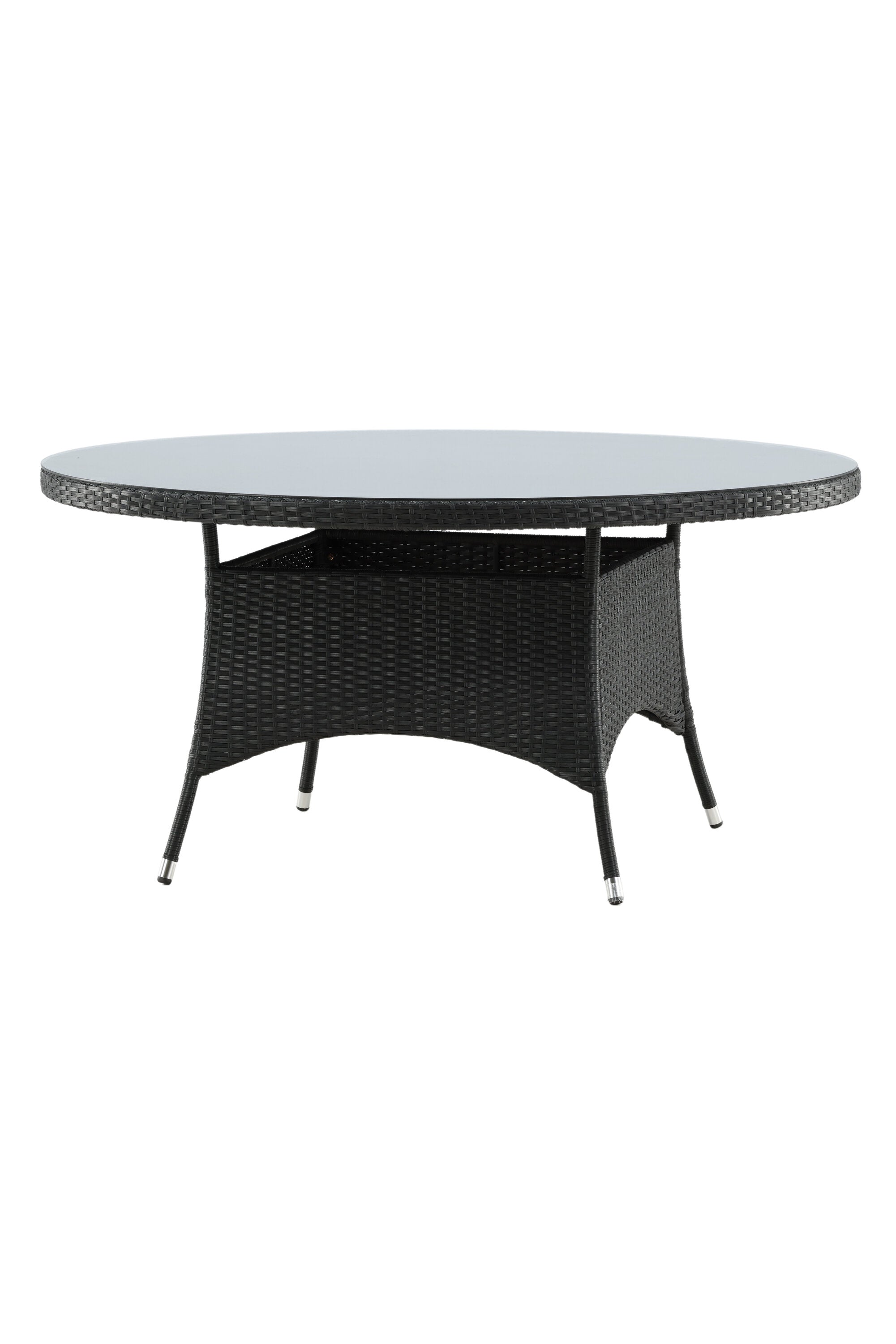 Volta Gartentisch rund in Schwarz präsentiert im Onlineshop von KAQTU Design AG. Gartentisch ist von Venture Home