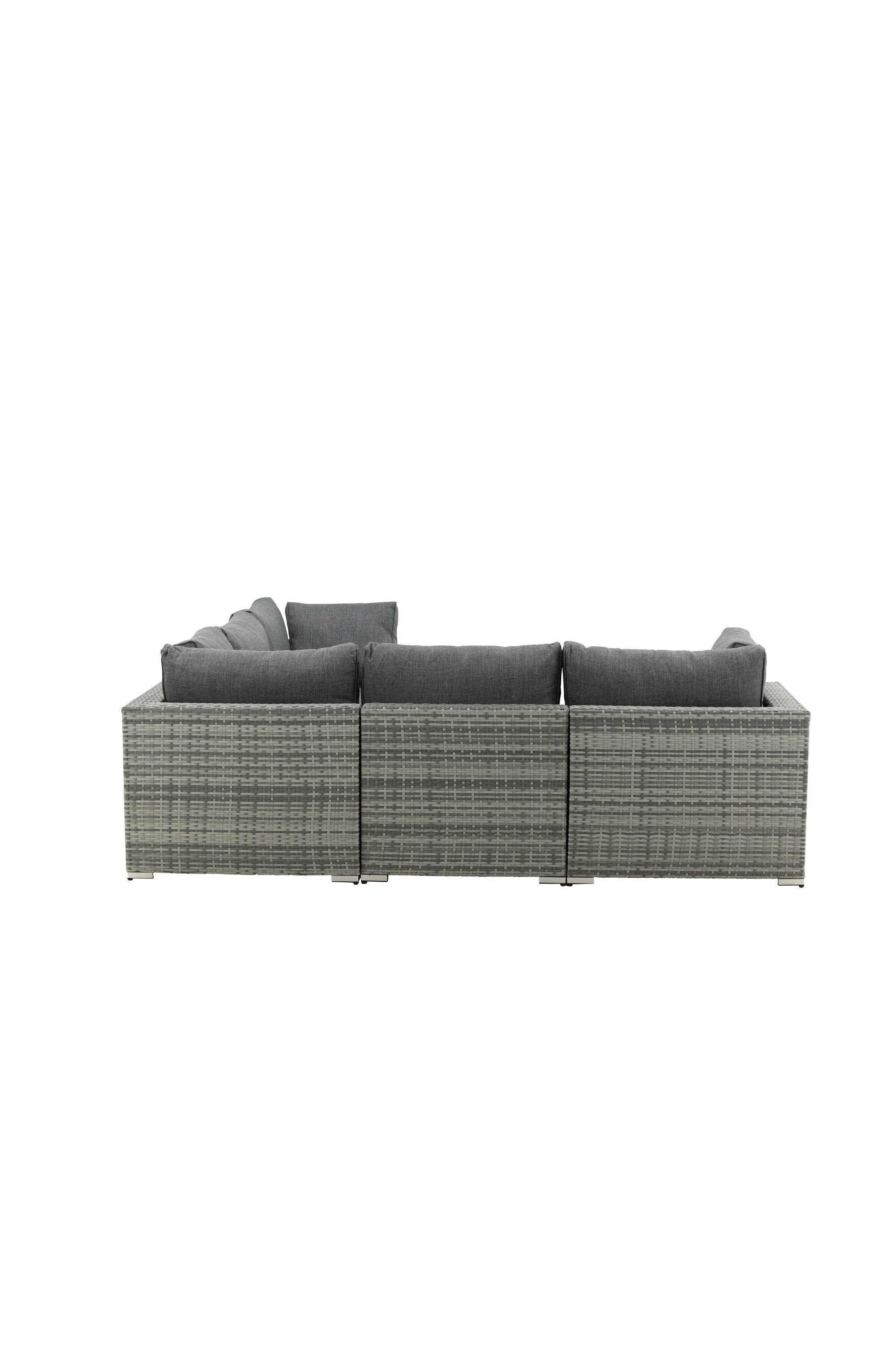 Amazon Ecksofa Outdoorset 110cm in Grau/Grau präsentiert im Onlineshop von KAQTU Design AG. Loungeset ist von Venture Home