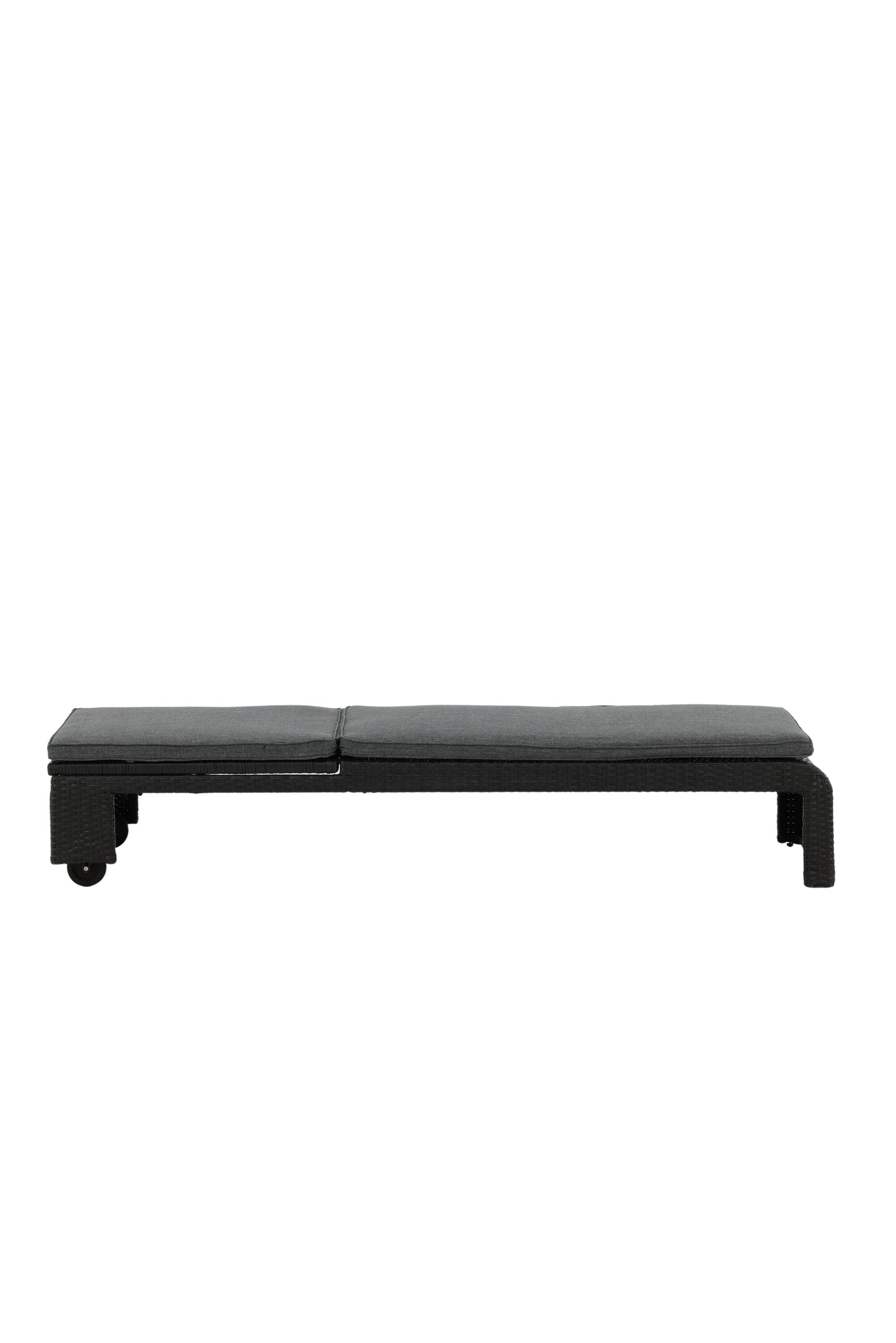 London Sonnenliege in Schwarz präsentiert im Onlineshop von KAQTU Design AG. Liegestuhl ist von Venture Home