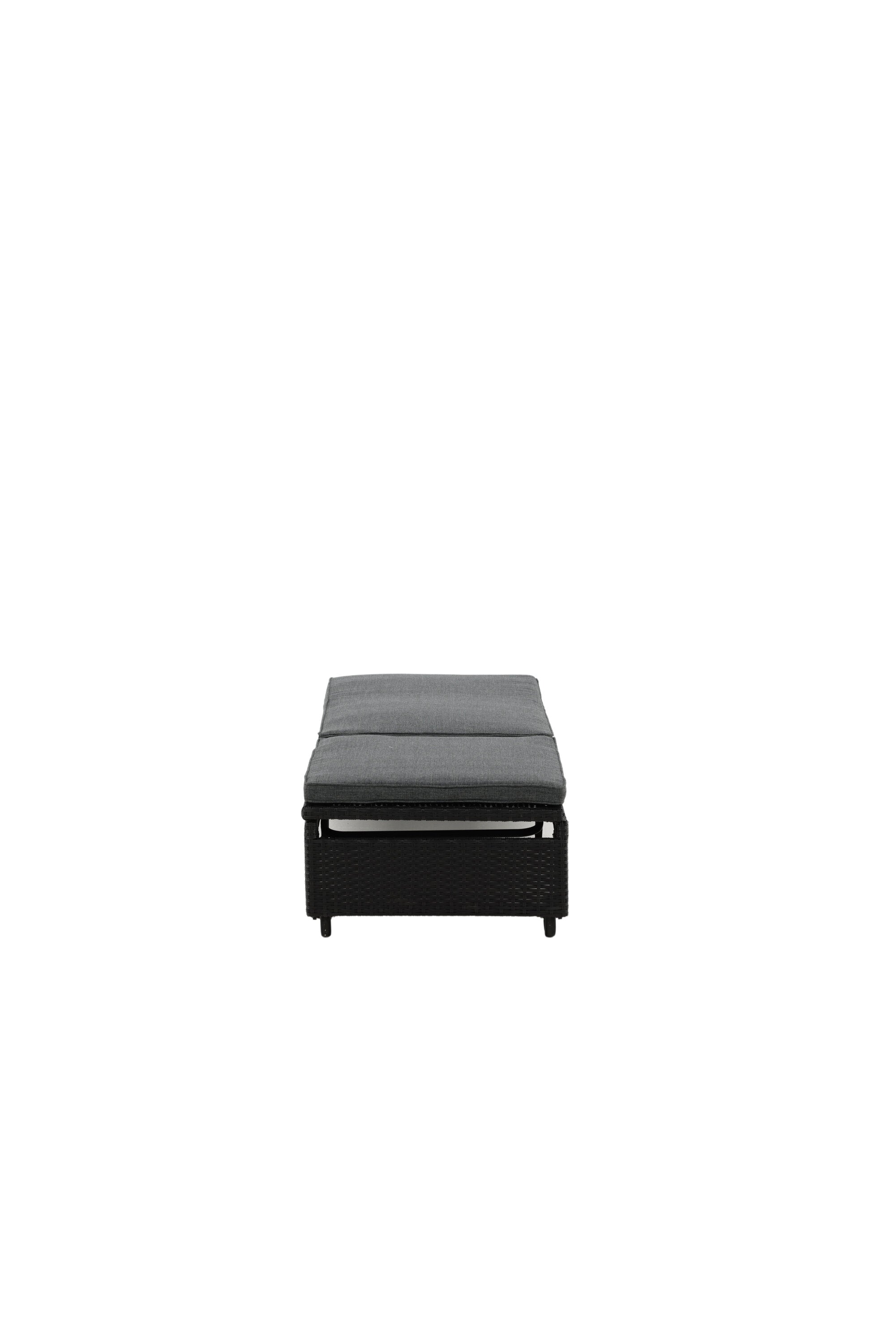 London Sonnenliege in Schwarz präsentiert im Onlineshop von KAQTU Design AG. Liegestuhl ist von Venture Home