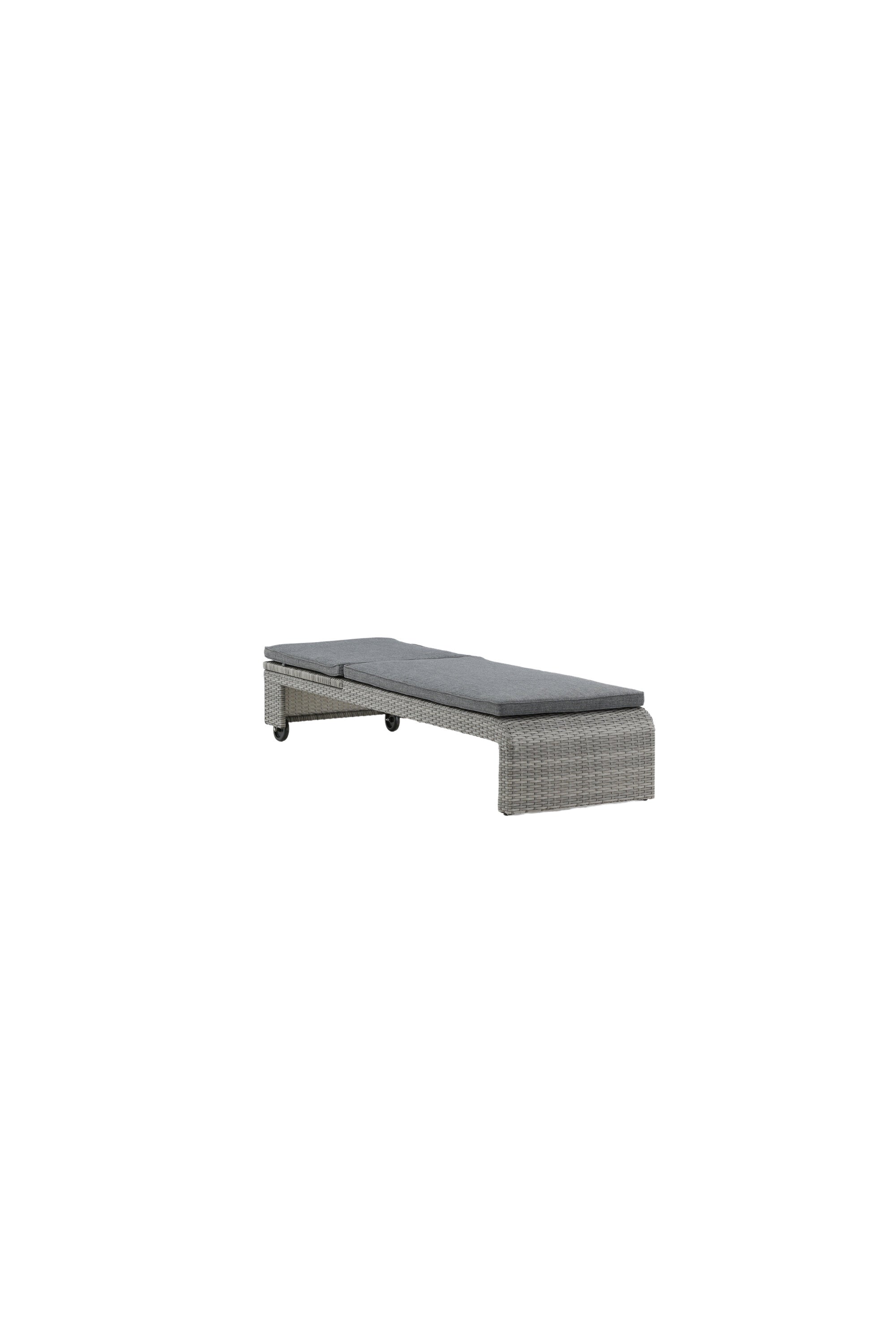 London Sonnenliege in Grau präsentiert im Onlineshop von KAQTU Design AG. Liegestuhl ist von Venture Home