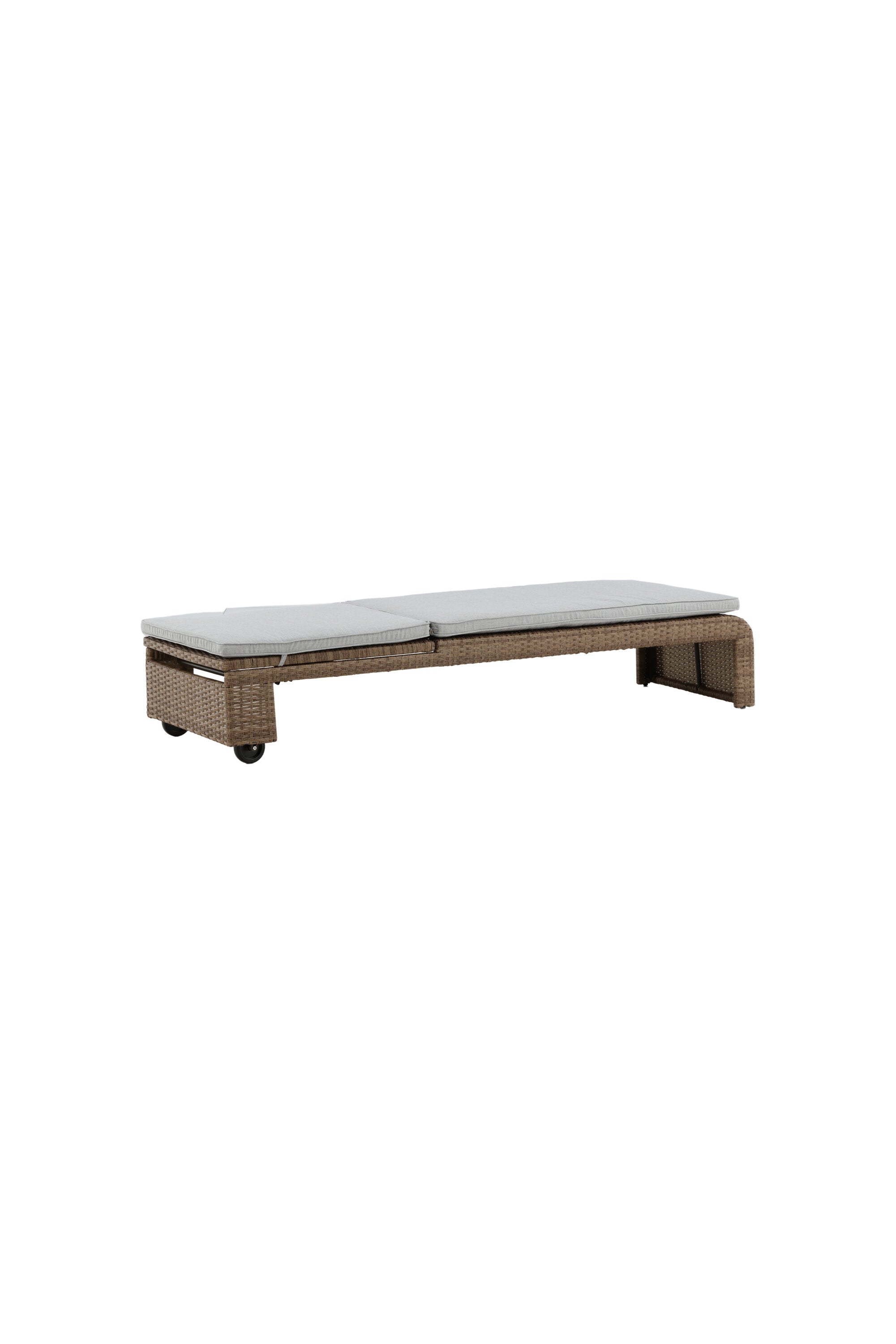 London Sonnenliege in Natur präsentiert im Onlineshop von KAQTU Design AG. Liegestuhl ist von Venture Home